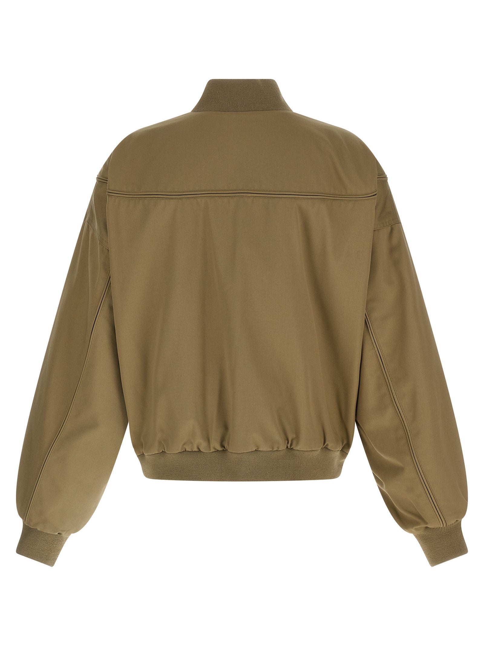 WILLY CHAVARRIA Beige Polyester Men's Bomber