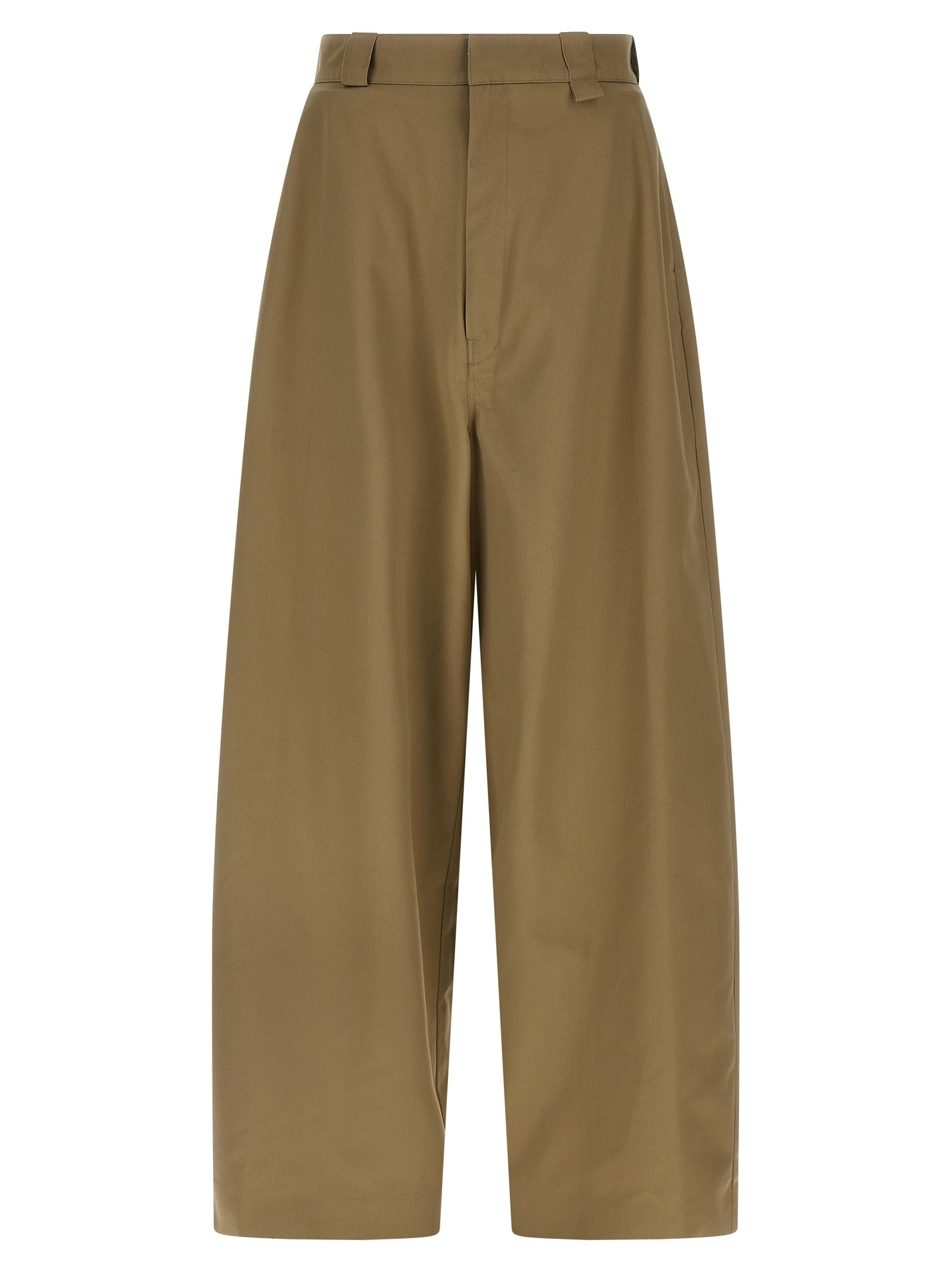 WILLY CHAVARRIA Beige Polyester Chino Men's Pants