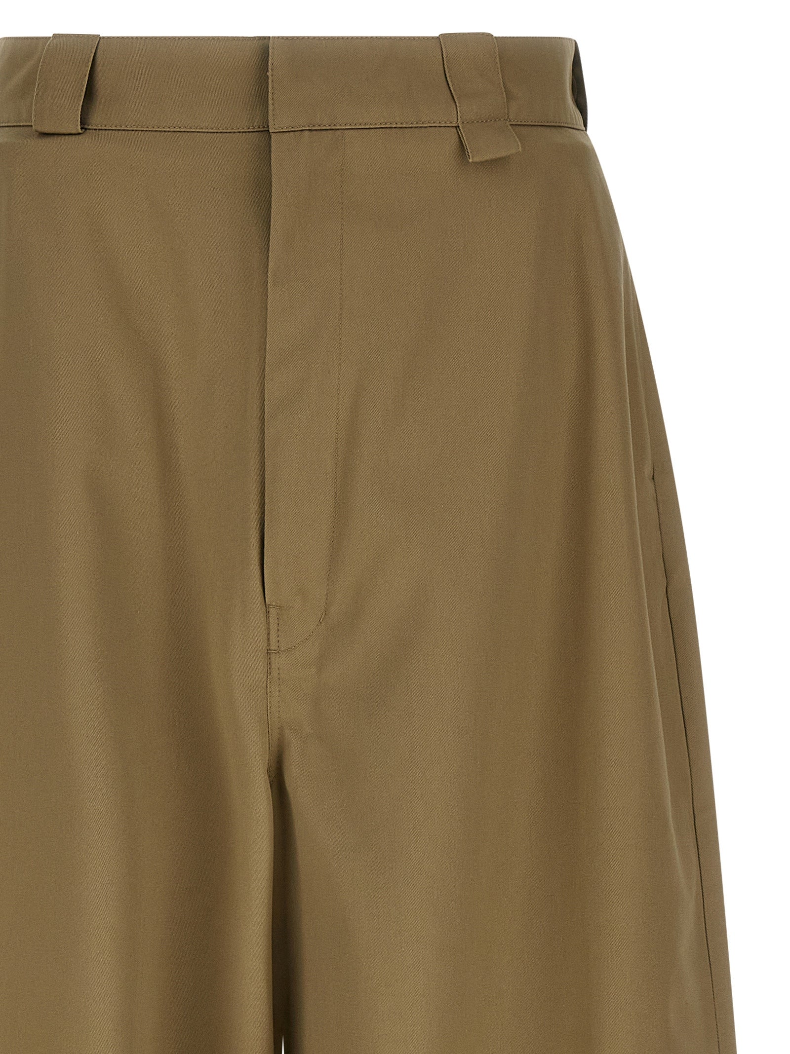 WILLY CHAVARRIA Beige Polyester Chino Men's Pants