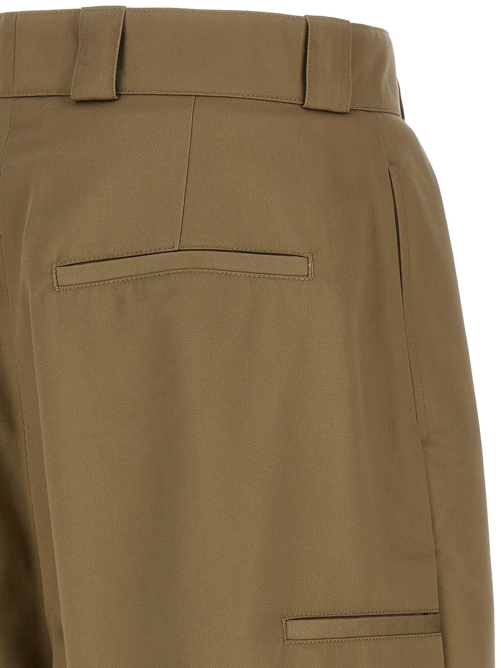 WILLY CHAVARRIA Beige Polyester Chino Men's Pants