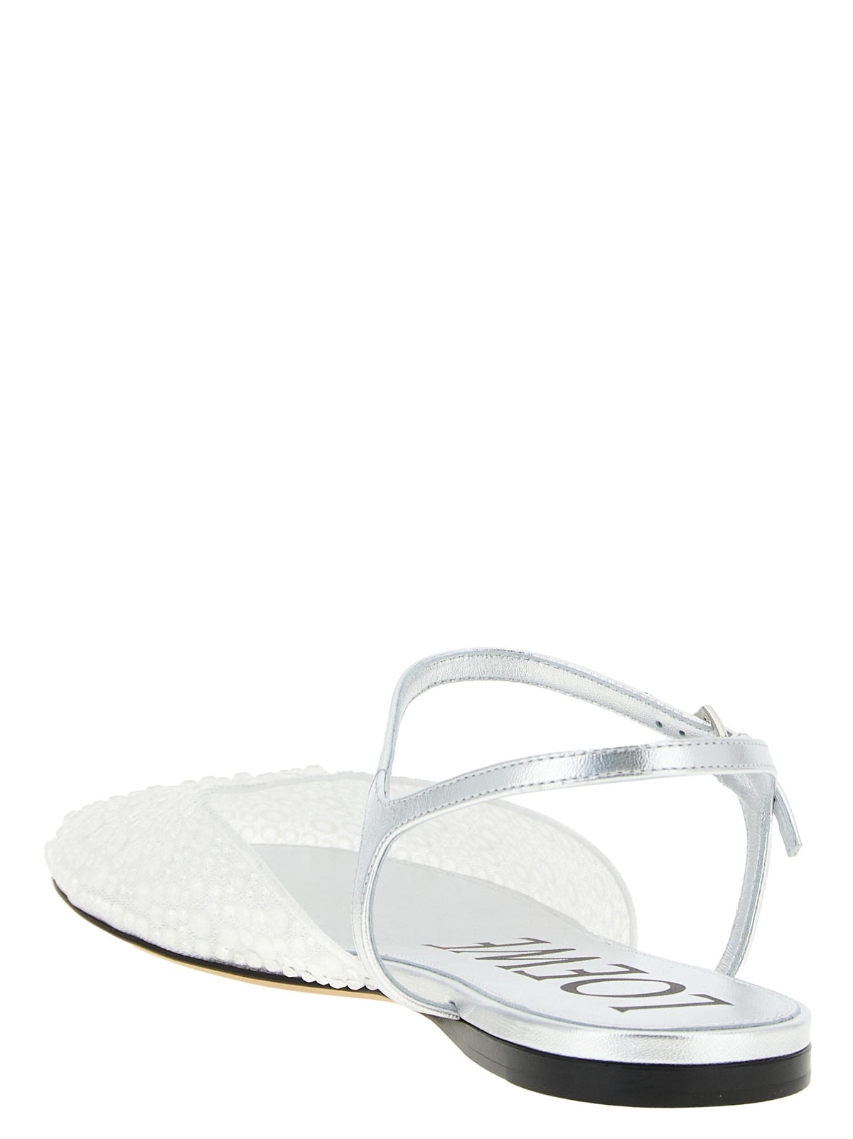 Loewe White Polyamide Ballet Women's Flats