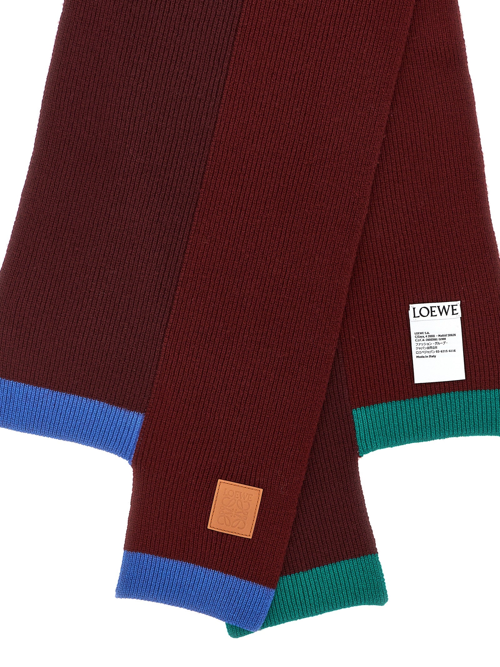 Loewe Multicolor Wool Women's Facemask