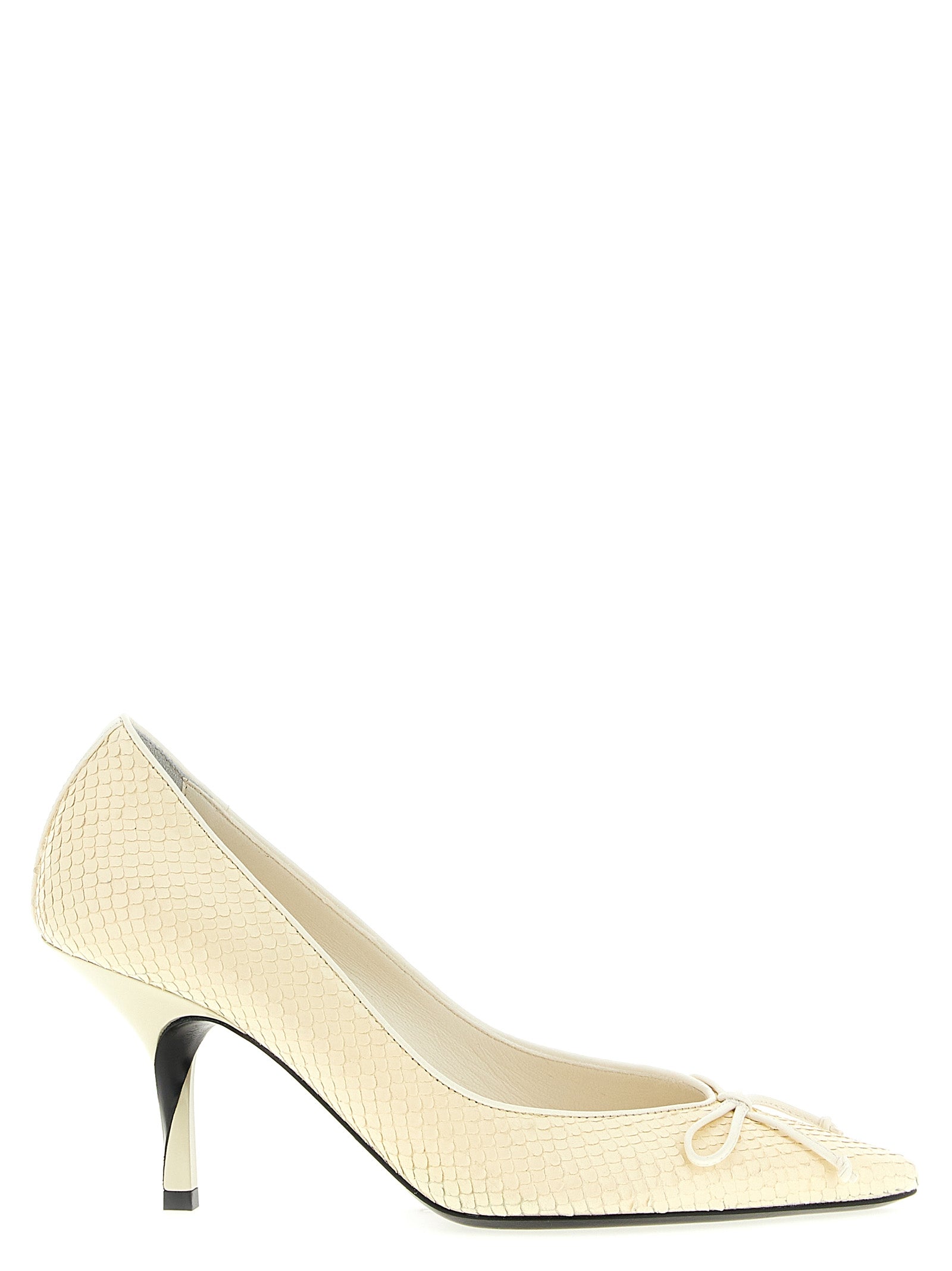 Jacquemus Beige Calfskin High Heel Women's Pumps