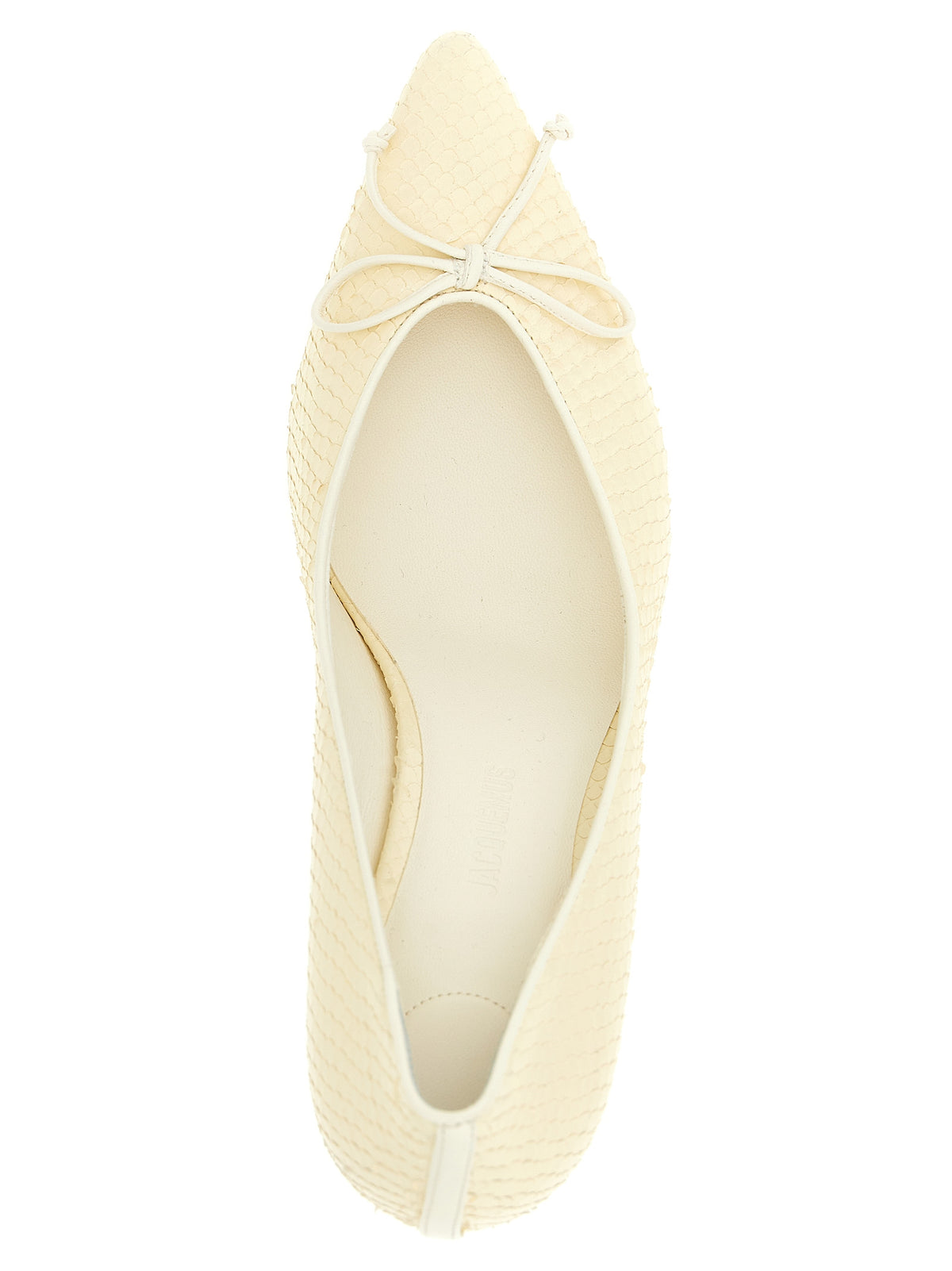 Jacquemus Beige Calfskin High Heel Women's Pumps