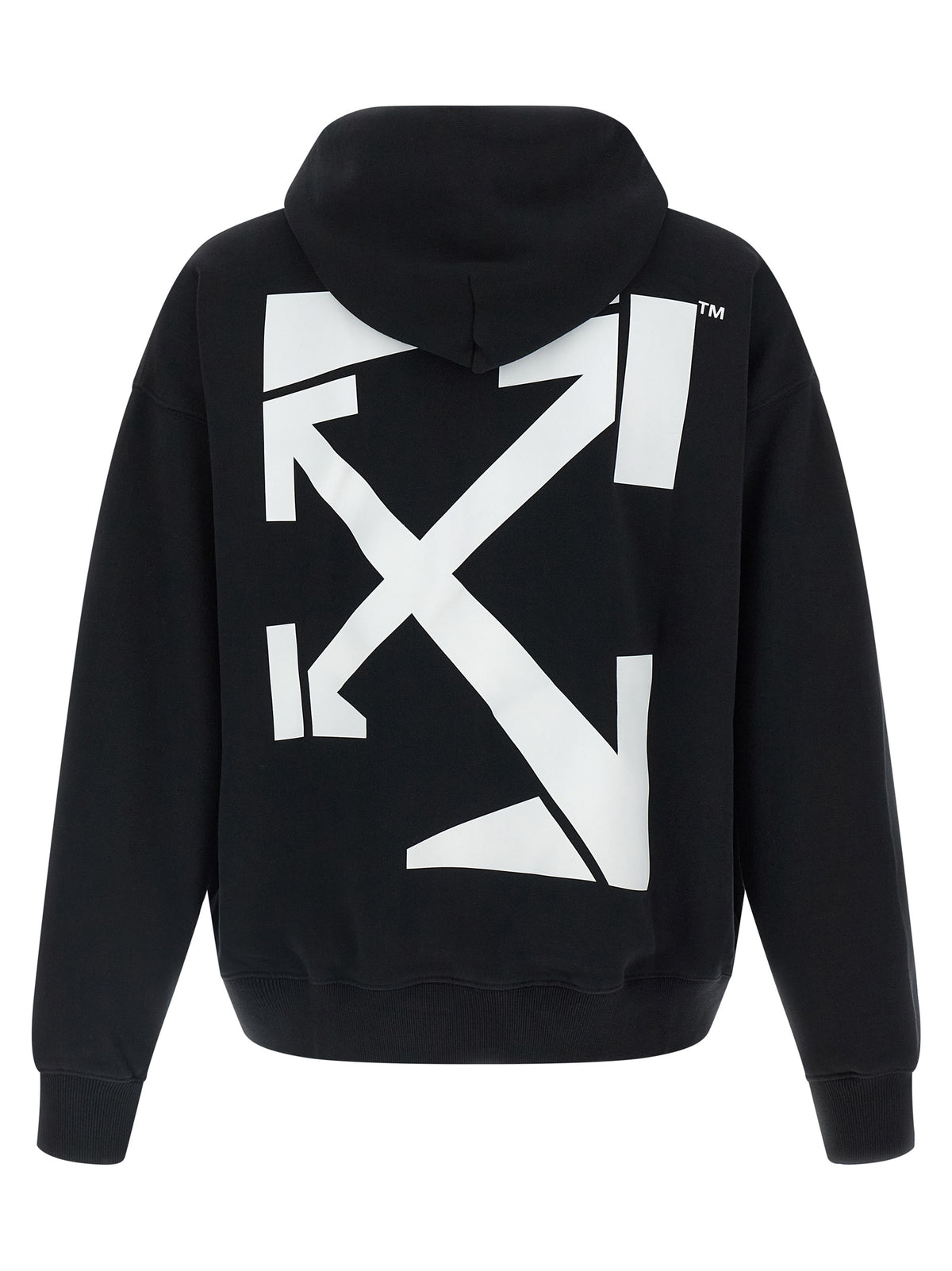Off-White Bicolor Cotton Men's Sweatshirt