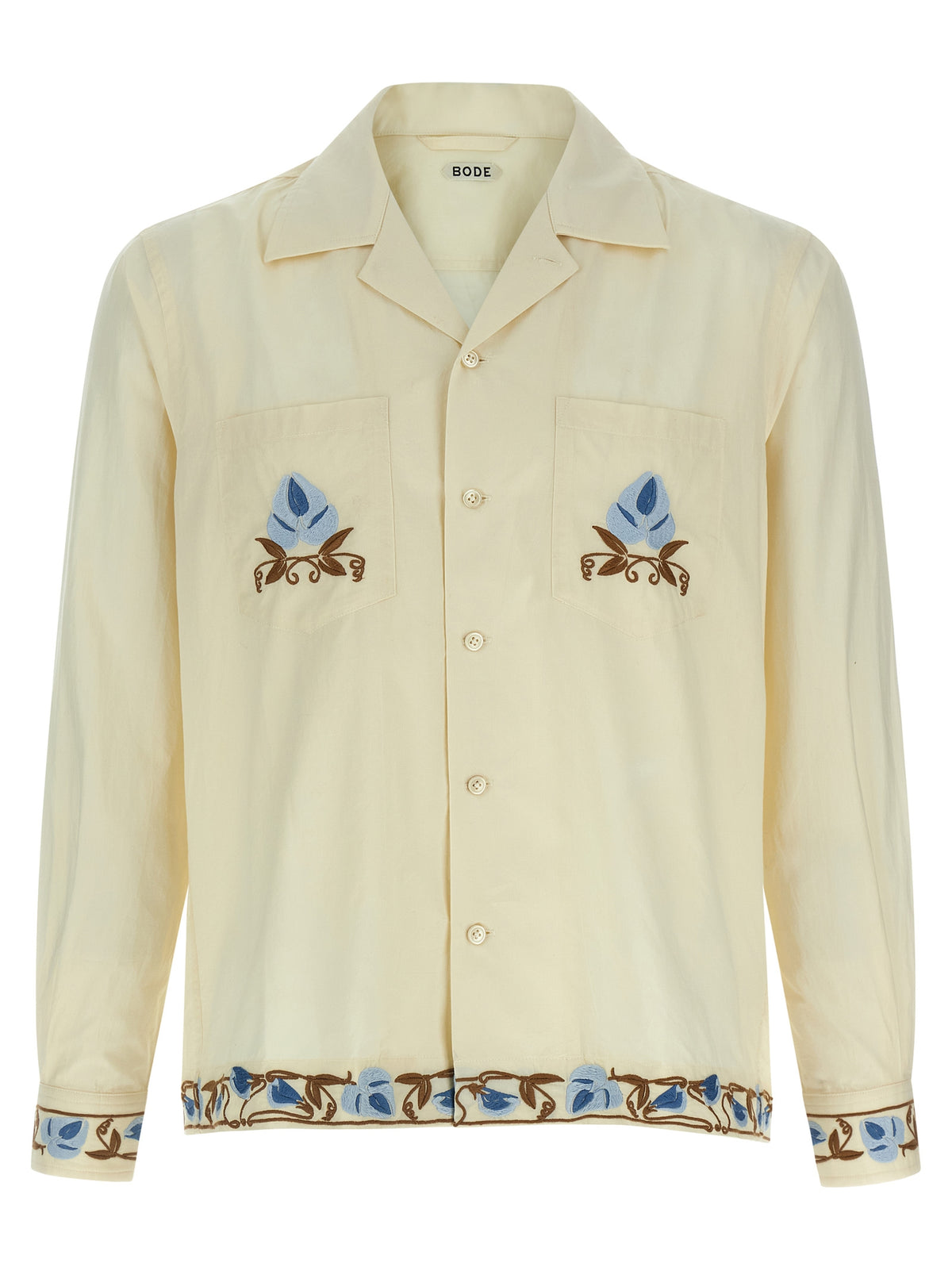 BODE Beige Cotton Men's Blouse