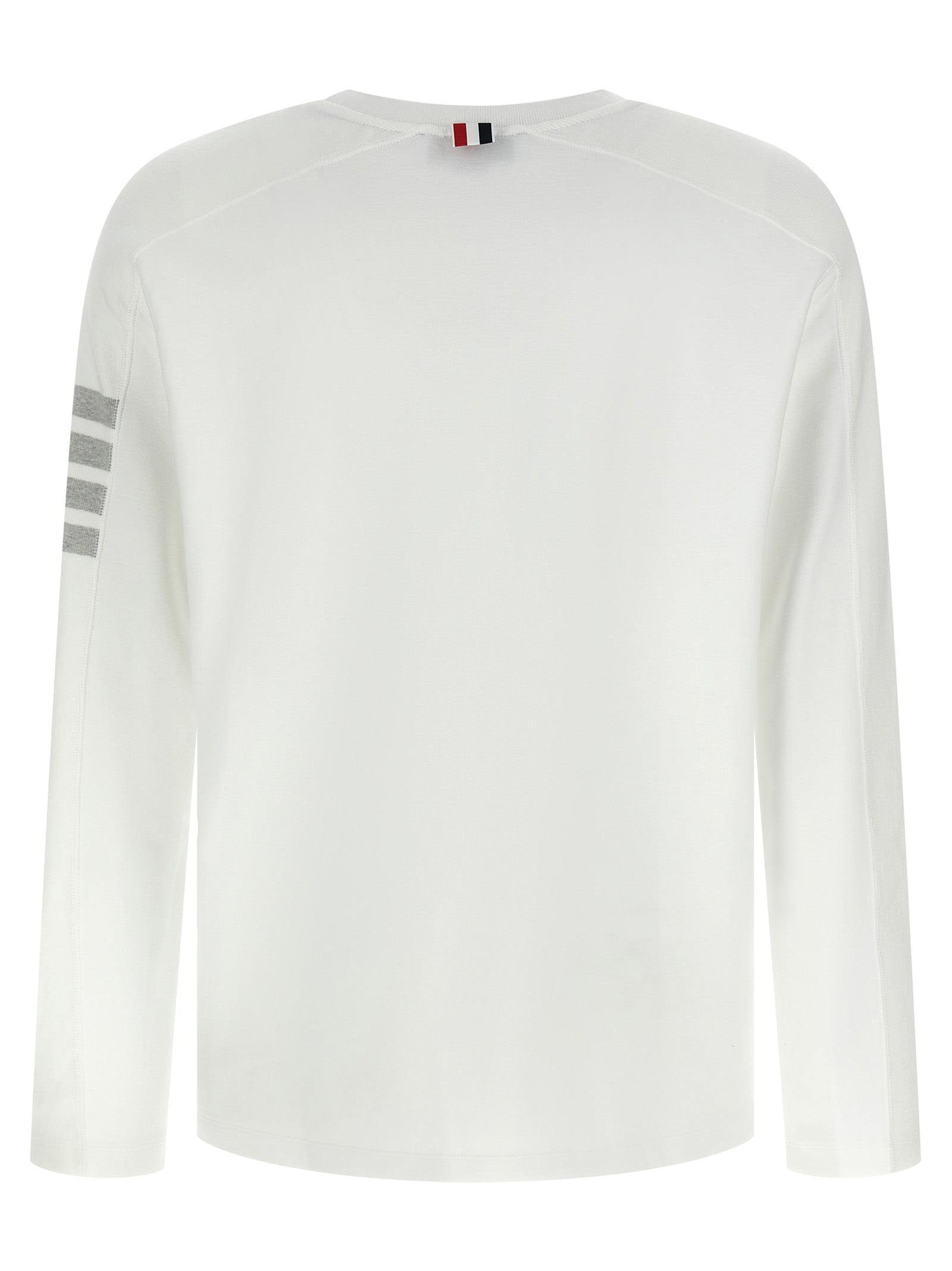 Thom Browne White Cotton Men's T-Shirt