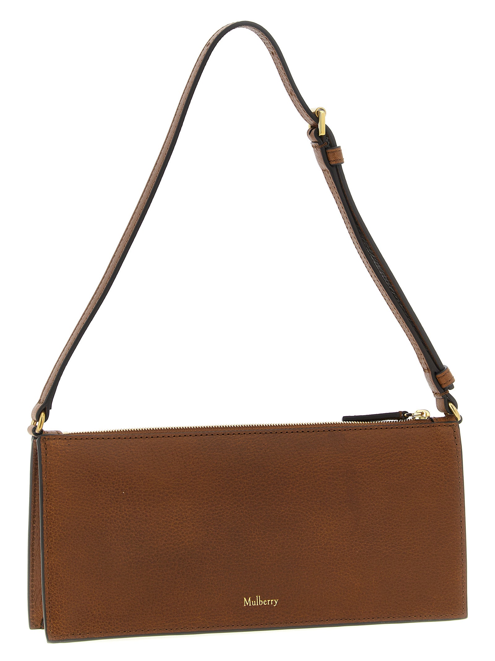 Mulberry Brown Calfskin Shoulder Women's Bag