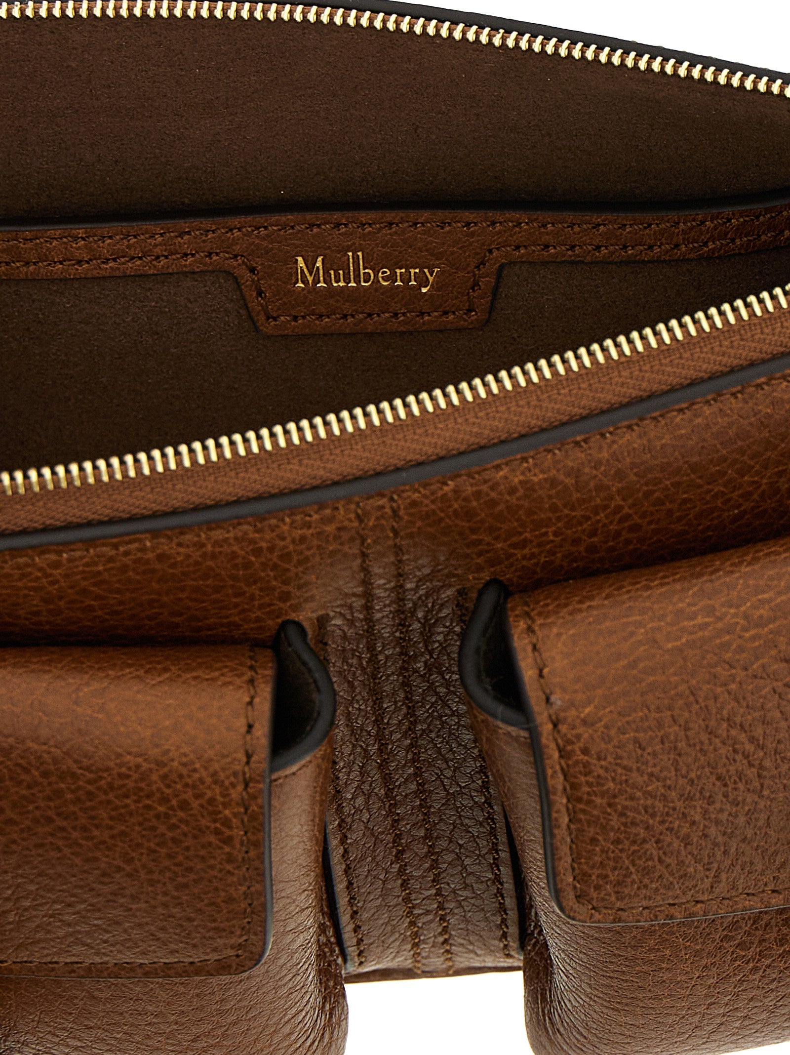 Mulberry Brown Calfskin Shoulder Women's Bag