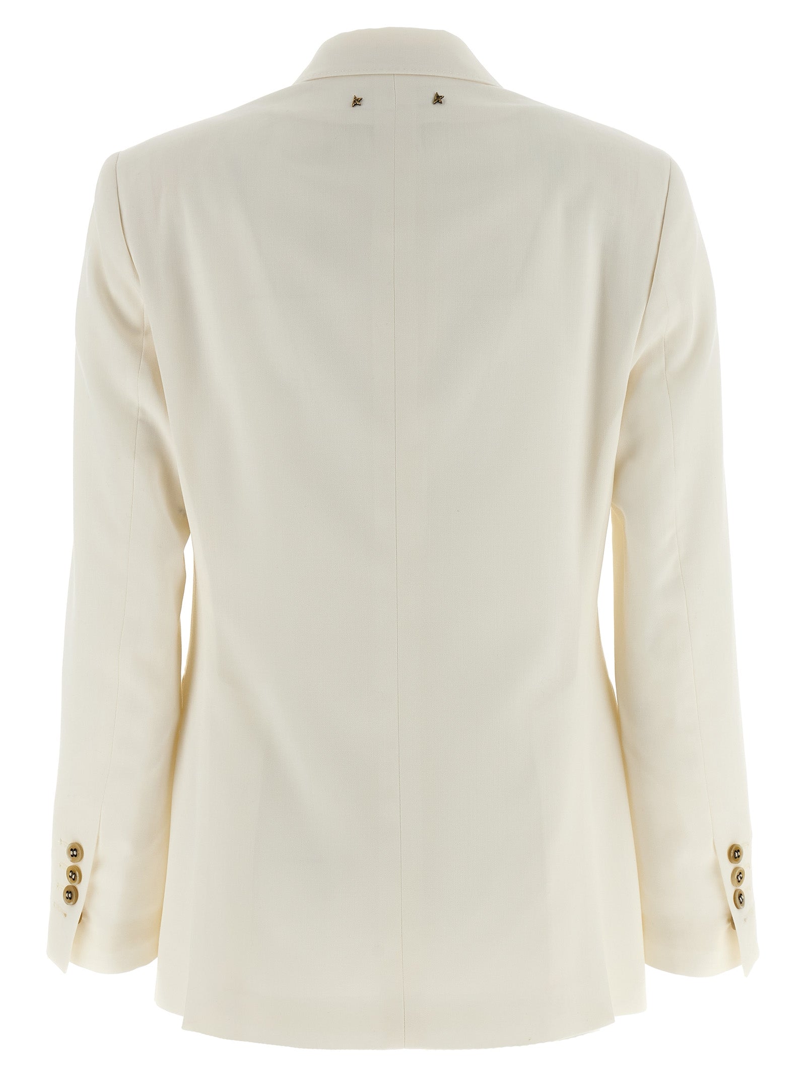 Golden Goose White Polyester Women's Blazer