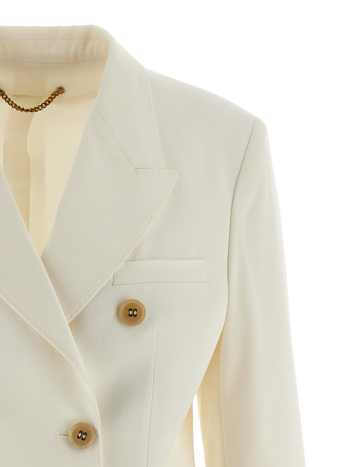 Golden Goose White Polyester Women's Blazer
