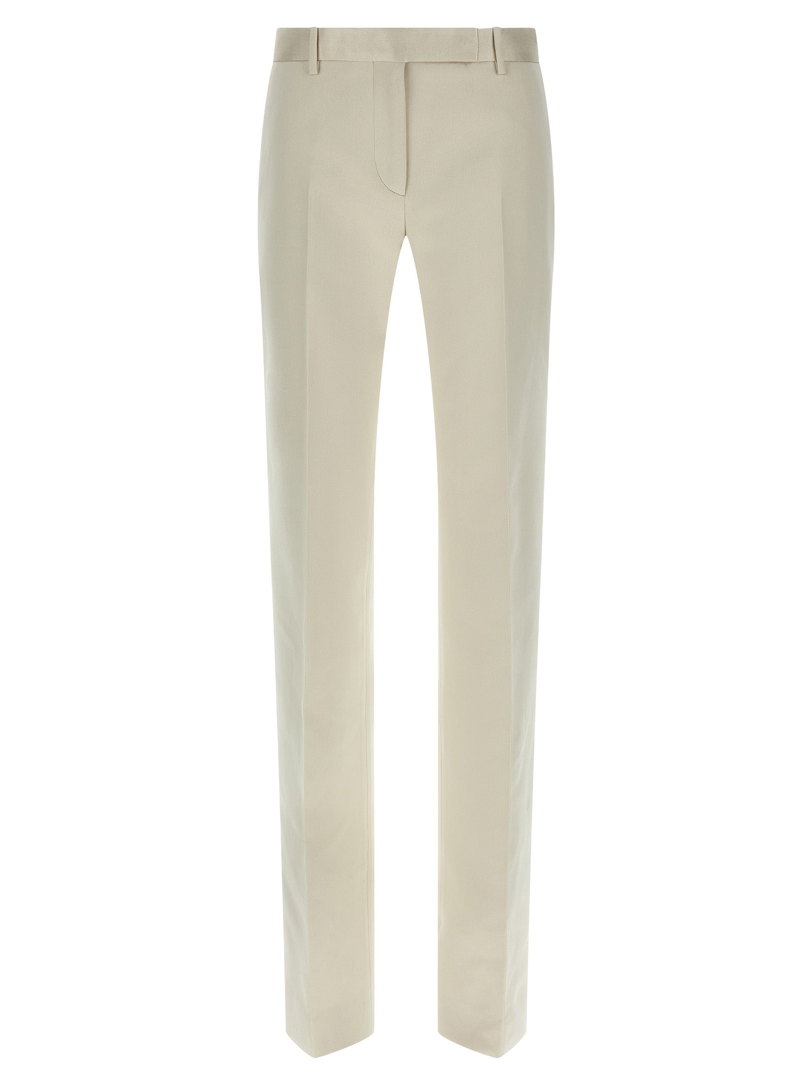Tom Ford Beige Cotton Dress Women's Pants