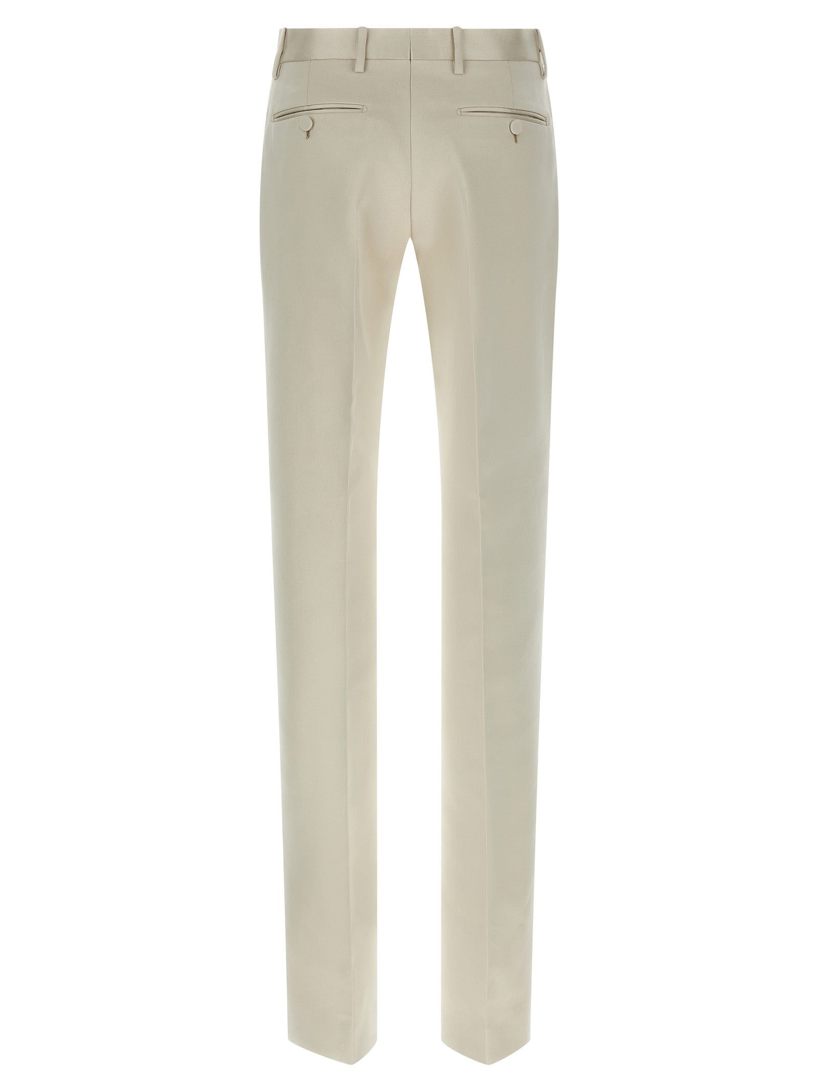 Tom Ford Beige Cotton Dress Women's Pants