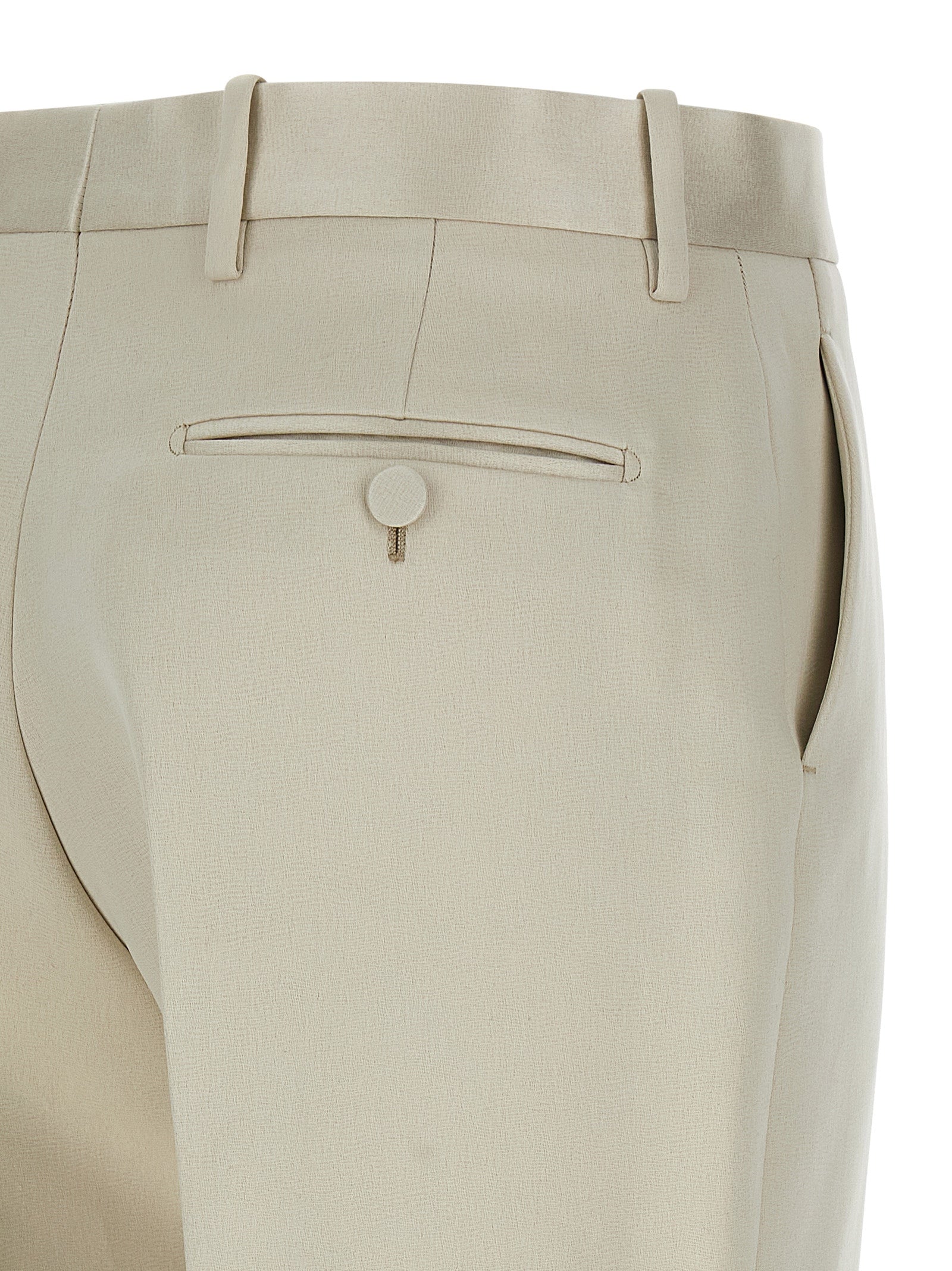 Tom Ford Beige Cotton Dress Women's Pants