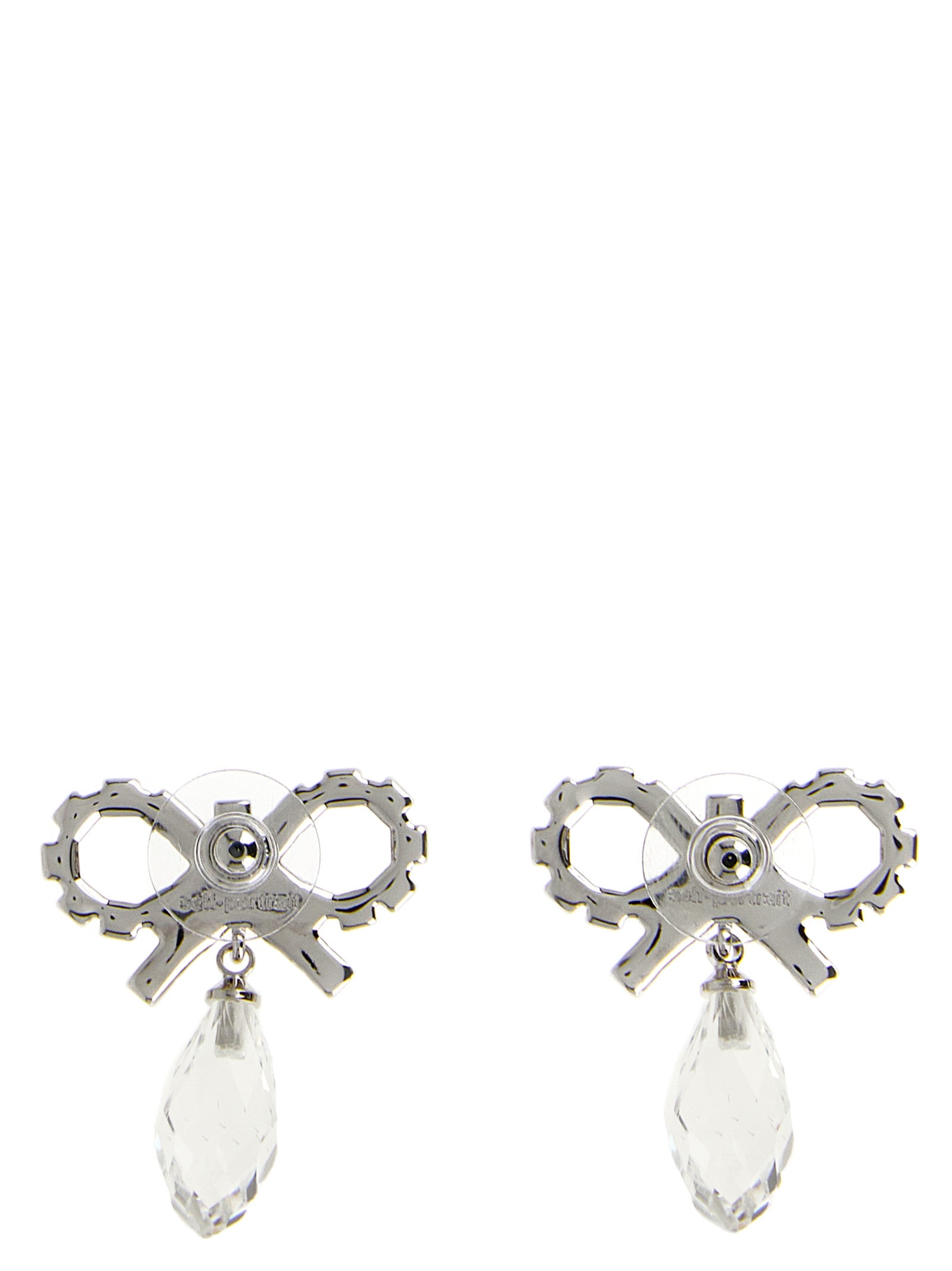 Self-Portrait Silver Copper Women's Earrings