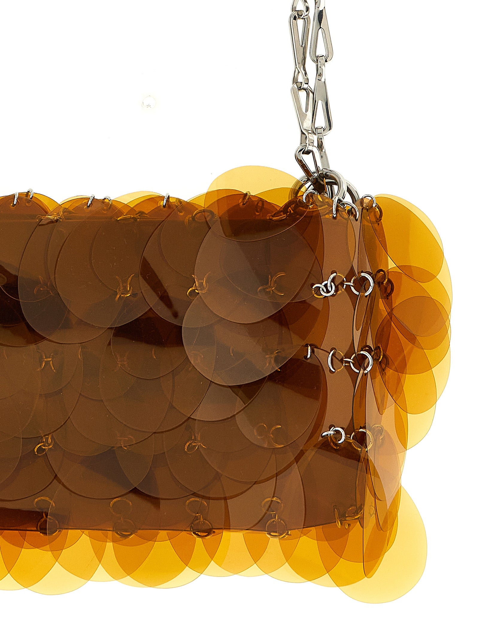 Paco Rabanne Orange Polyester Shoulder Women's Bag