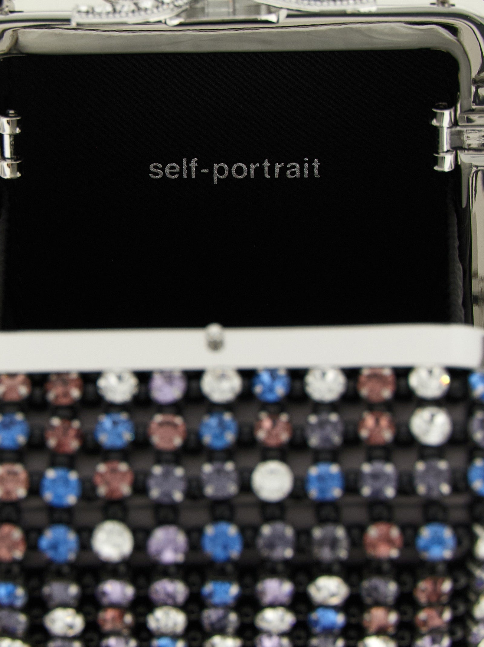 Self-Portrait Multicolor Polyester Women's Handbag
