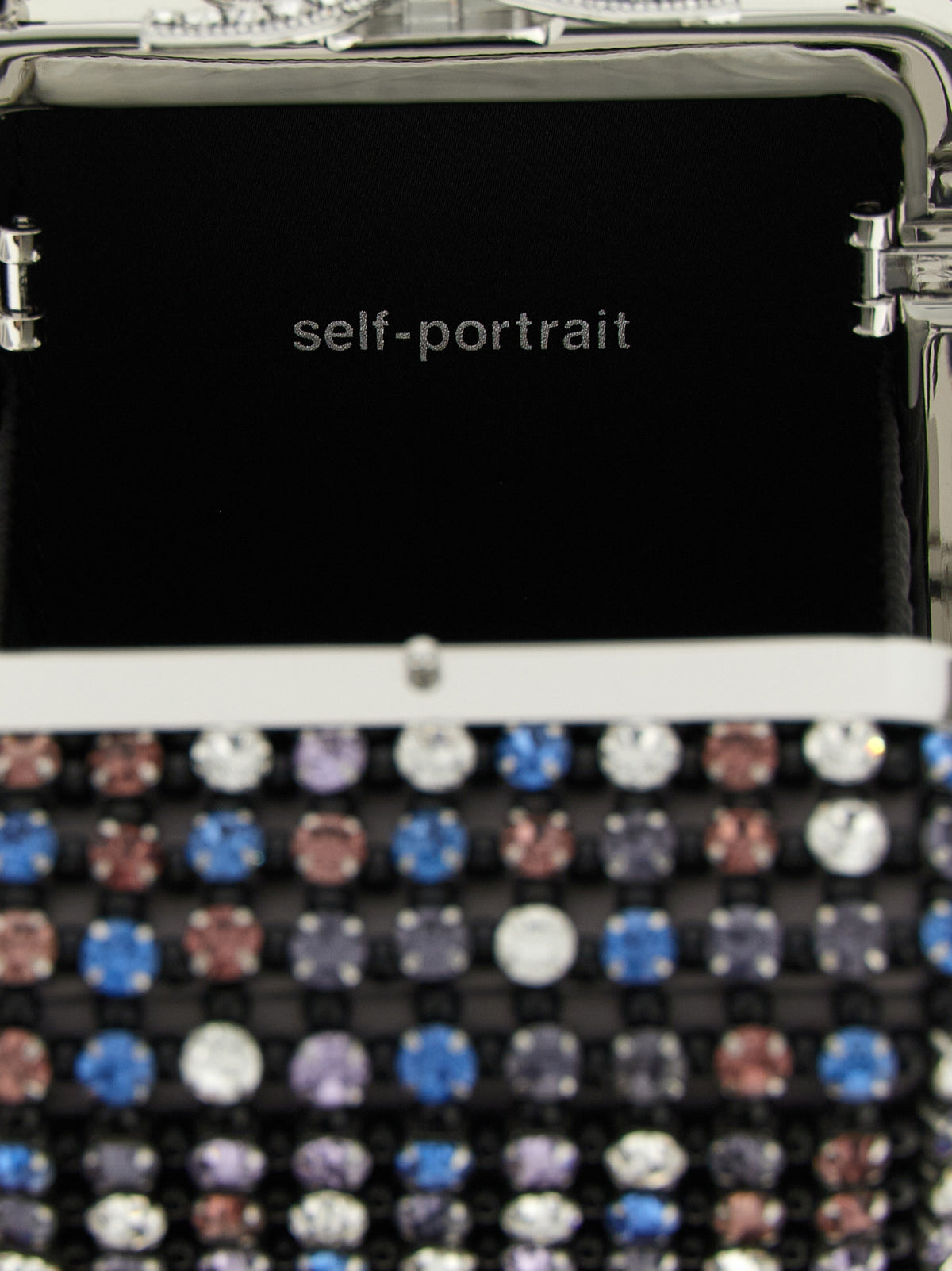 Self-Portrait Multicolor Polyester Women's Handbag