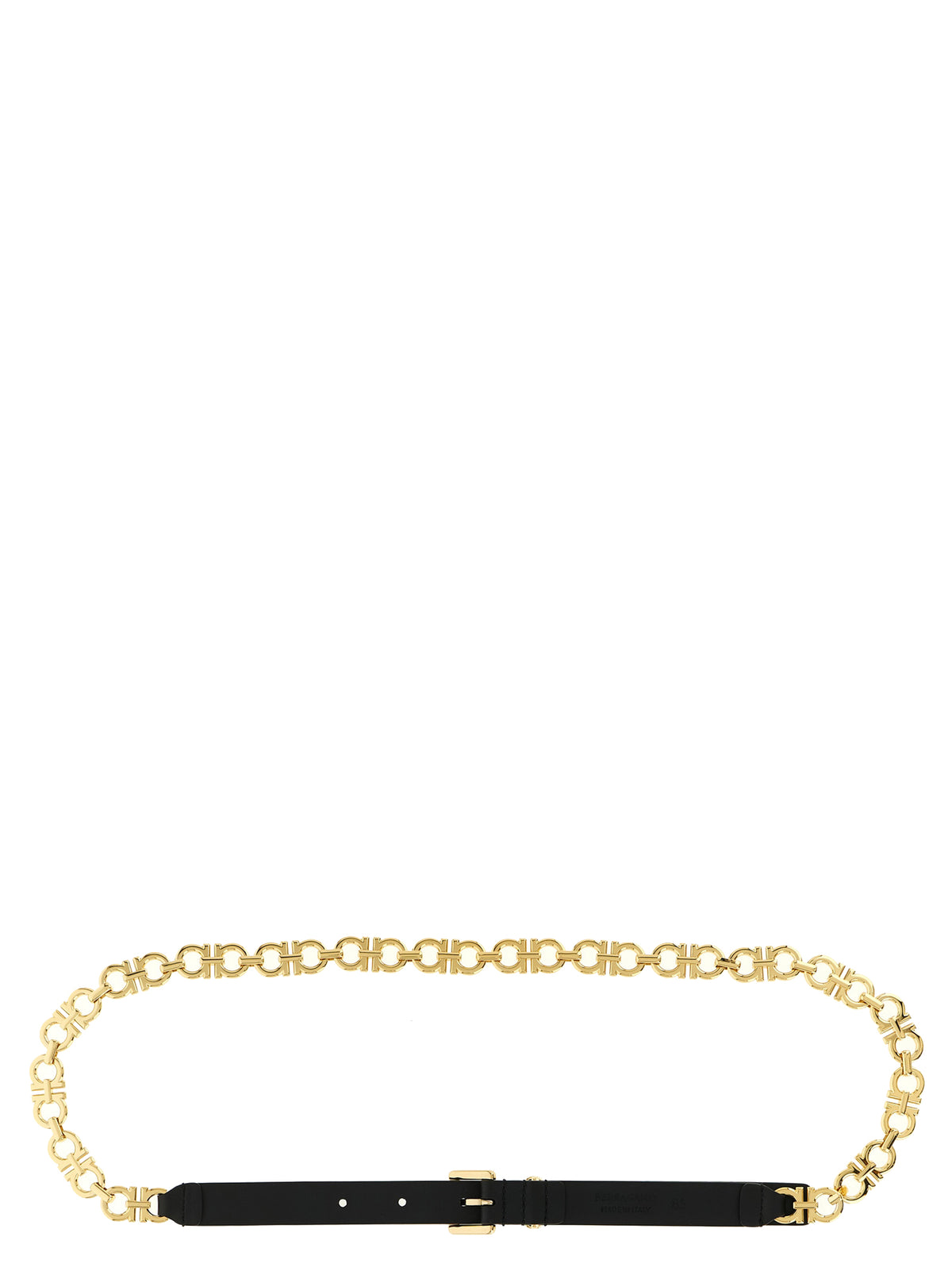 Ferragamo Black Calfskin Women's Belt