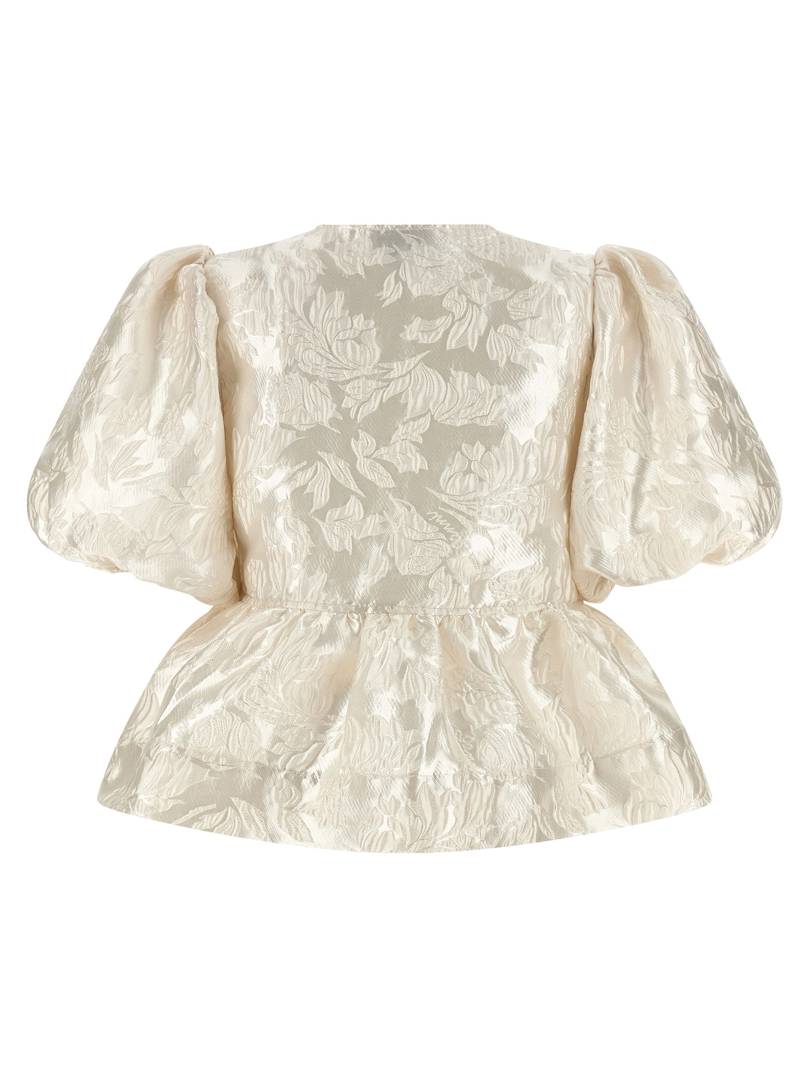Ganni White Polyester Women's Blouse