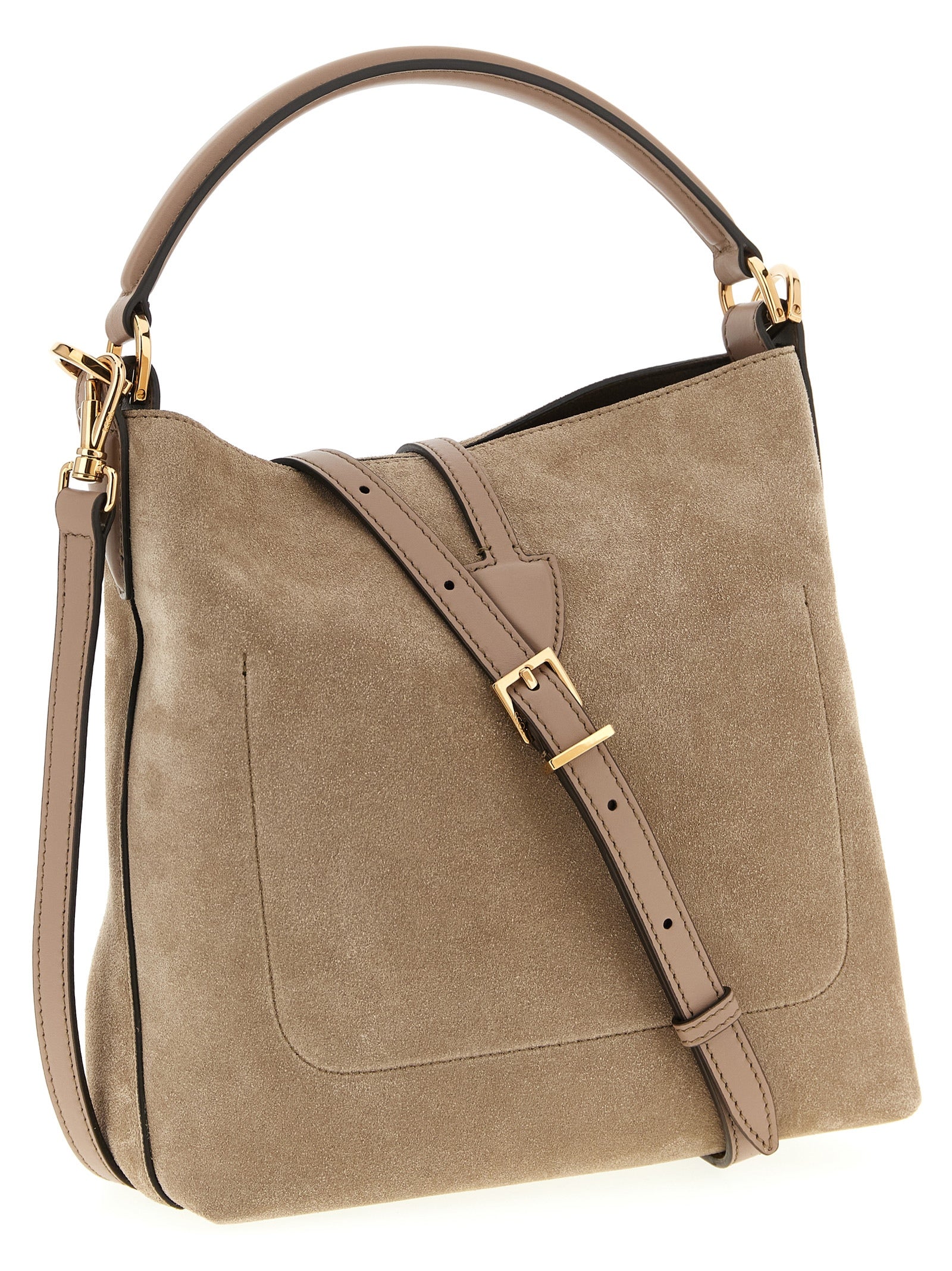 Tod's Beige Calfskin Women's Handbag