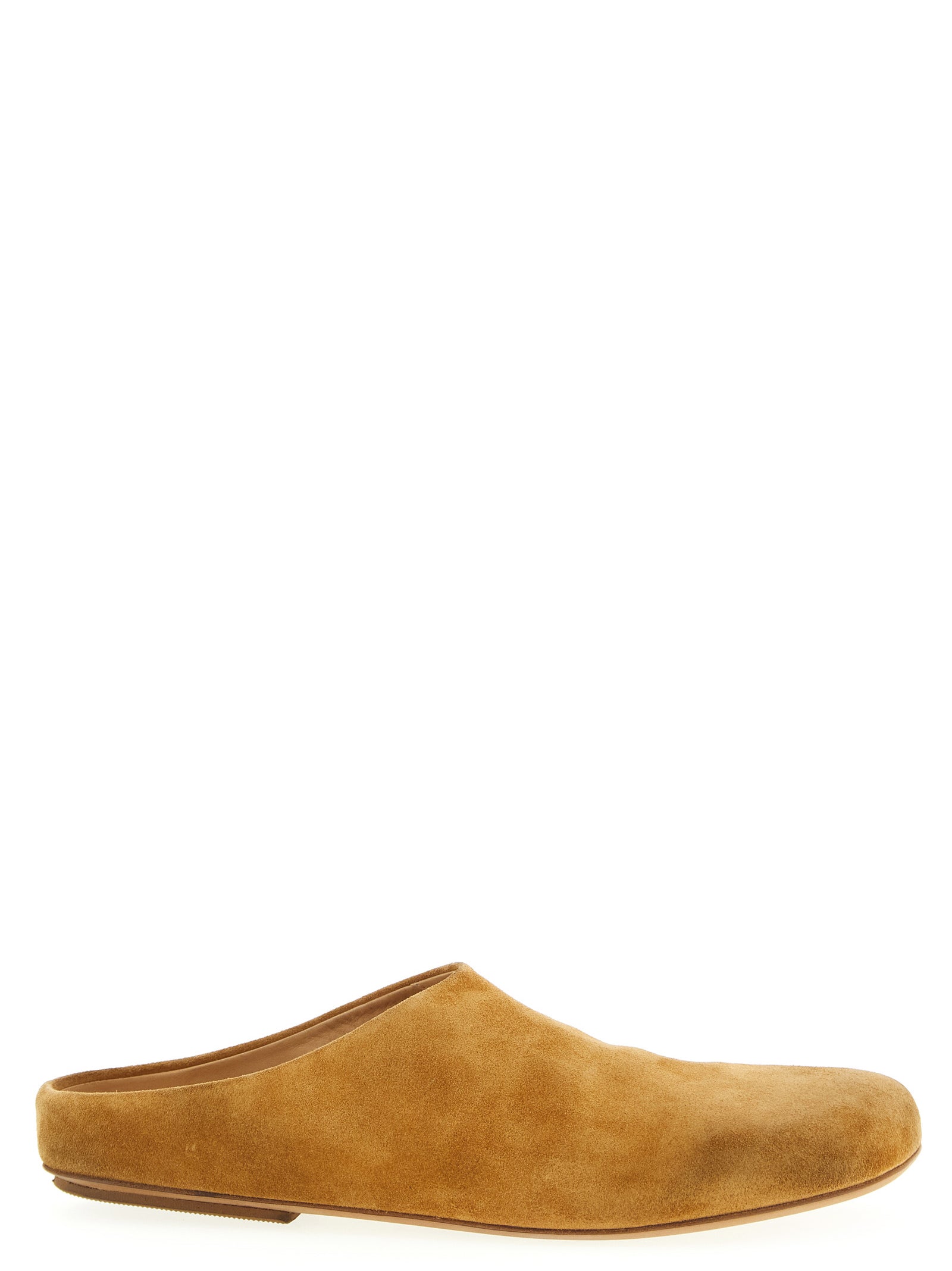 Marsell Brown Calfskin Men's Clogs