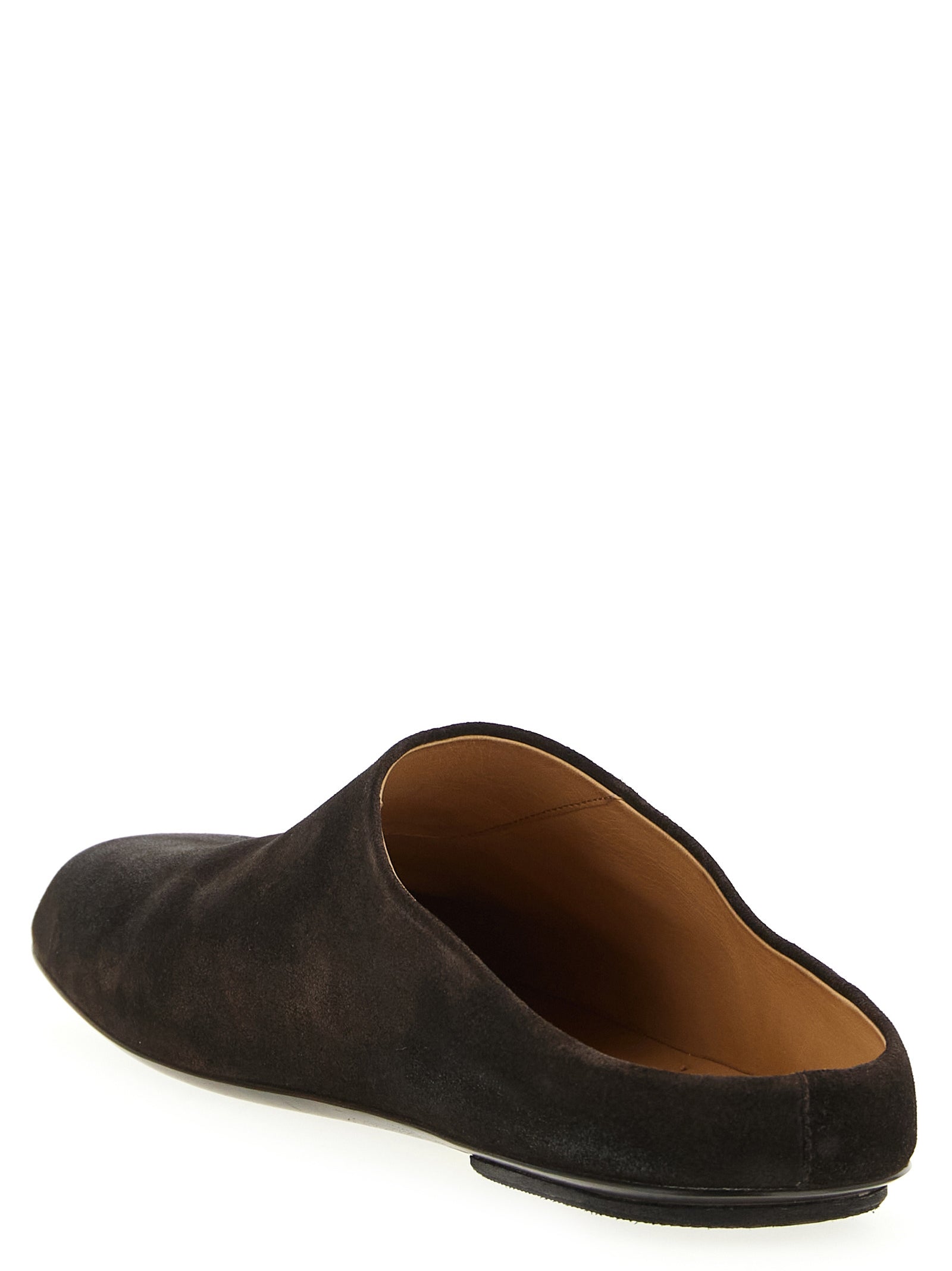 Marsell Brown Calfskin Men's Mules