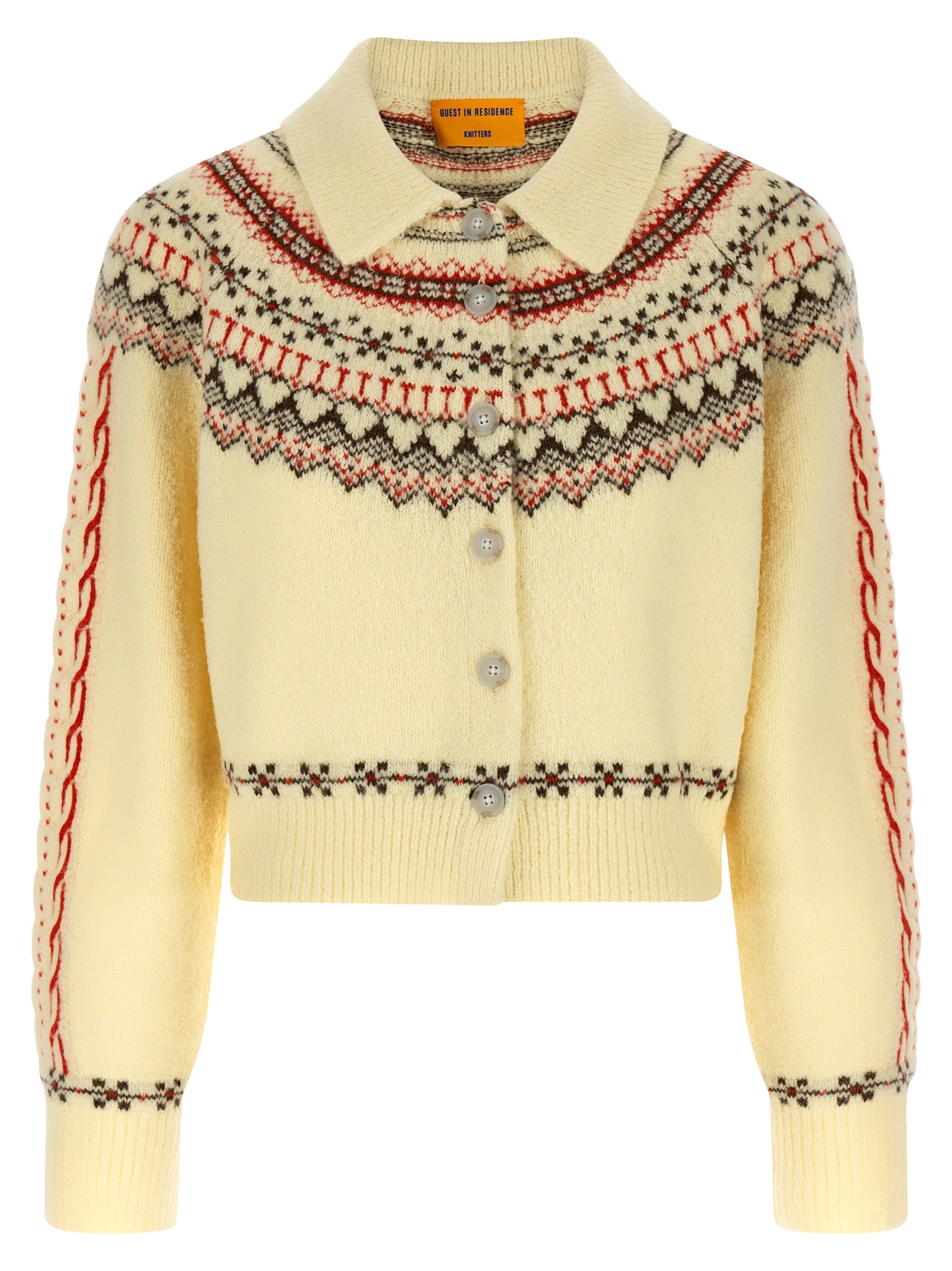 Guest in Residence Multicolor Wool Women's Cardigan