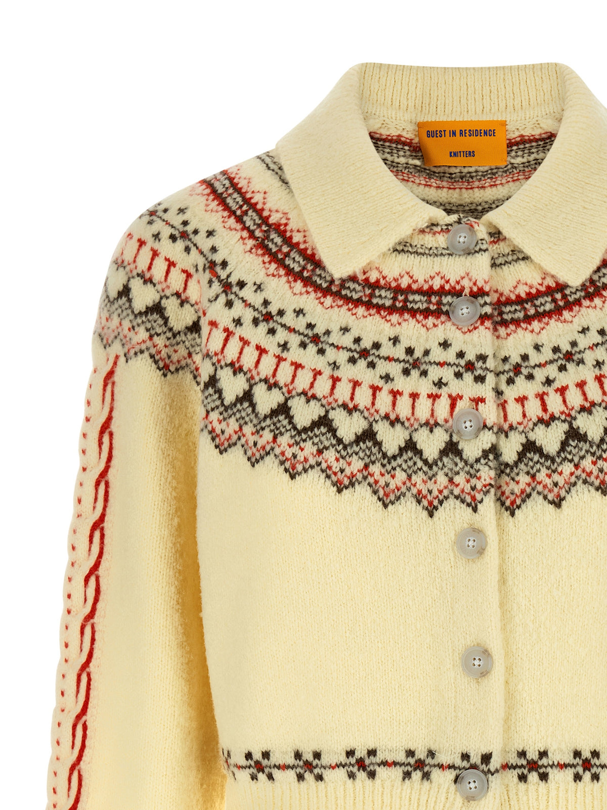 Guest in Residence Multicolor Wool Women's Cardigan