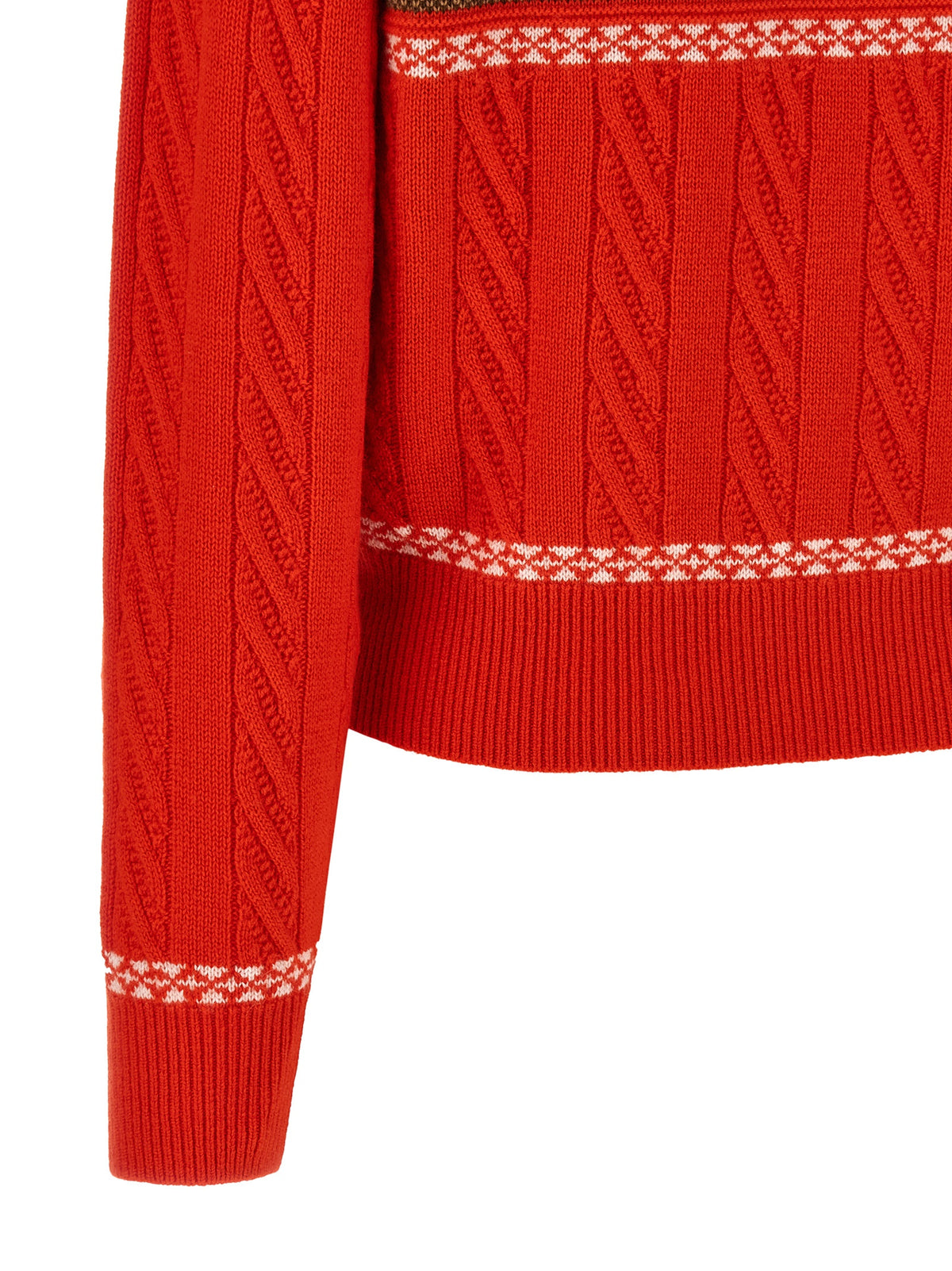 Guest in Residence Multicolor Wool Women's Cardigan