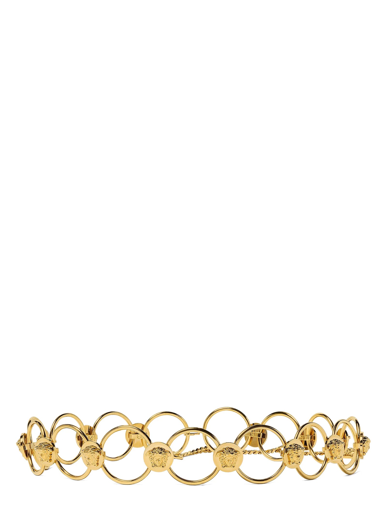Versace Gold Brass Women's Belt