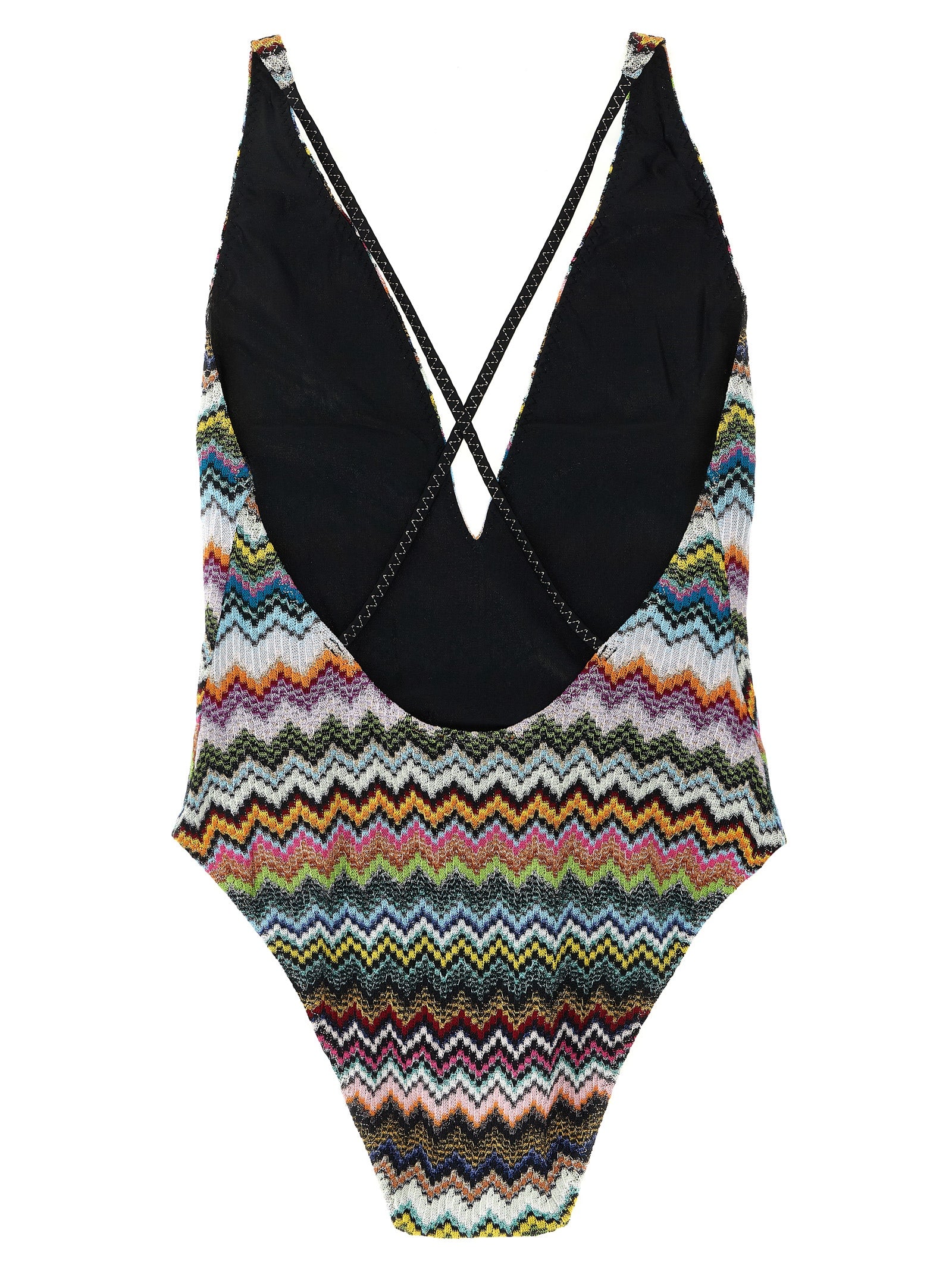 Missoni Multicolor Viscose One-Piece Women's Swimsuit