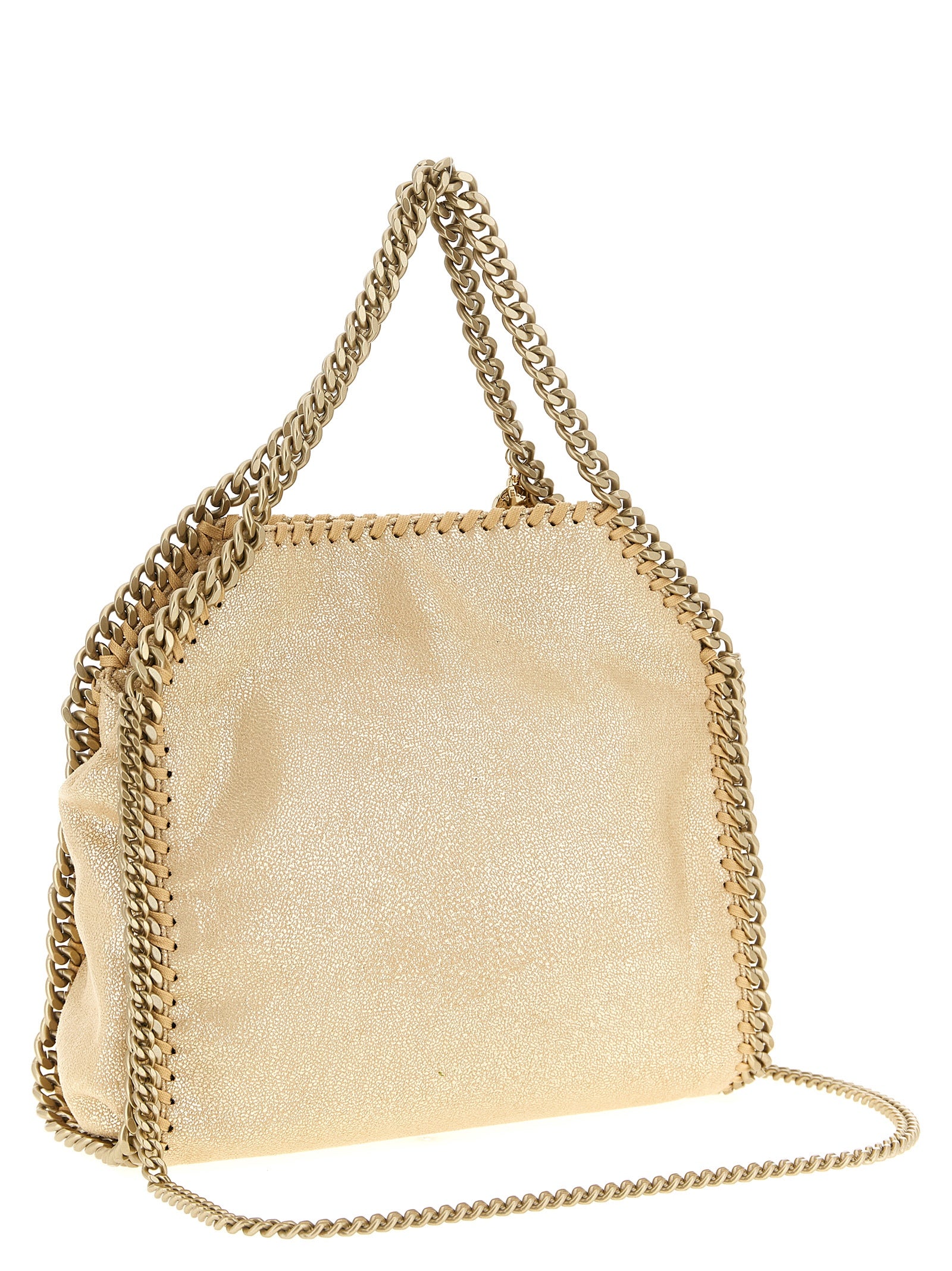 Stella McCartney Gold Polyester Women's Handbag