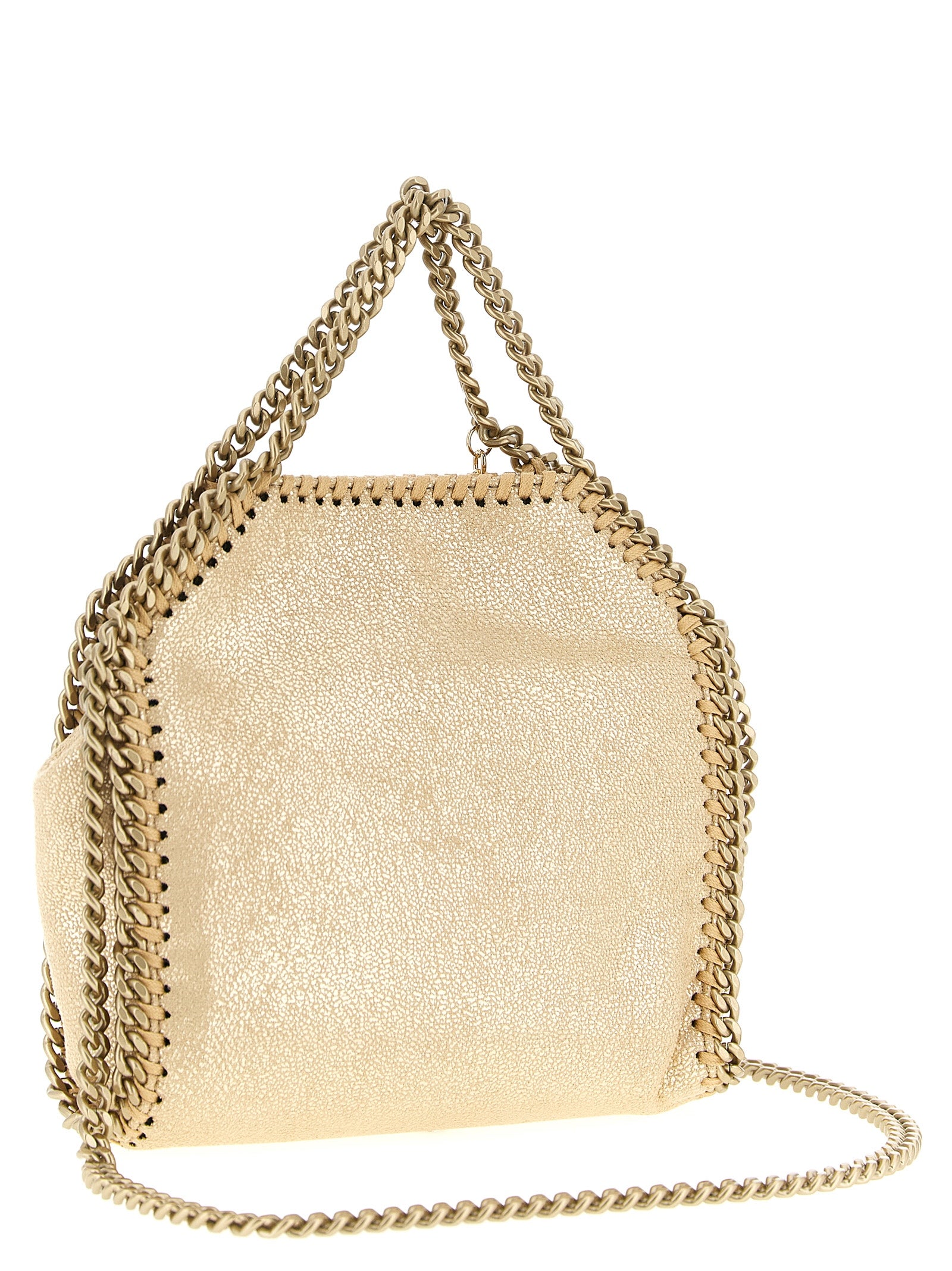 Stella McCartney Gold Polyester Women's Handbag