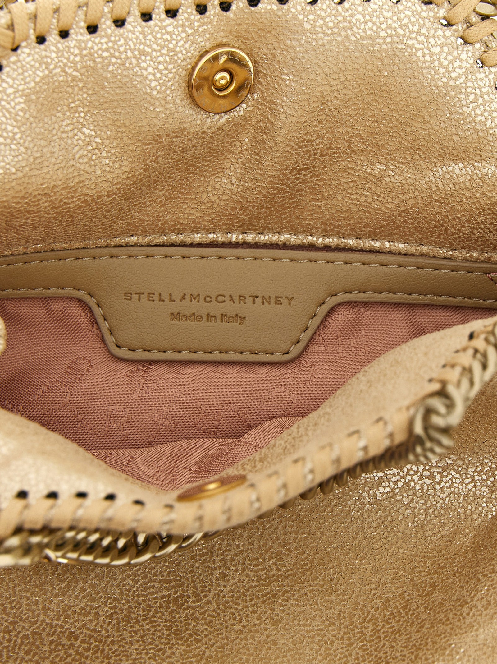 Stella McCartney Gold Polyester Women's Handbag