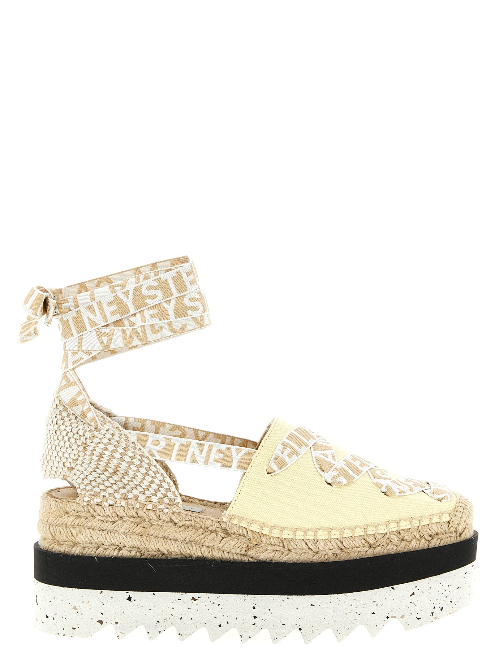 Stella McCartney Bicolor Polyethylene Wedge Women's Sandals