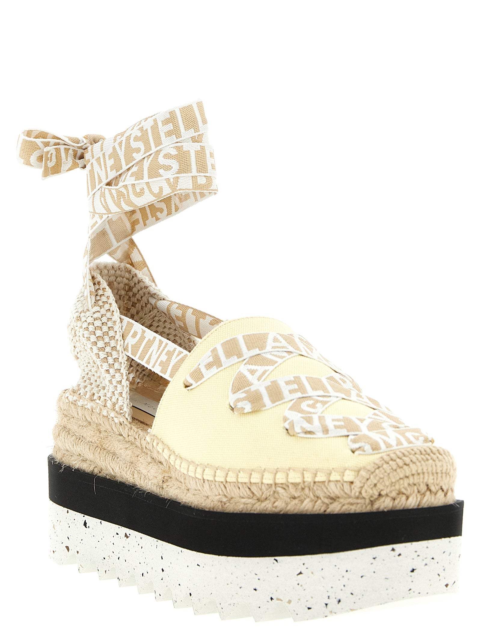 Stella McCartney Bicolor Polyethylene Wedge Women's Sandals
