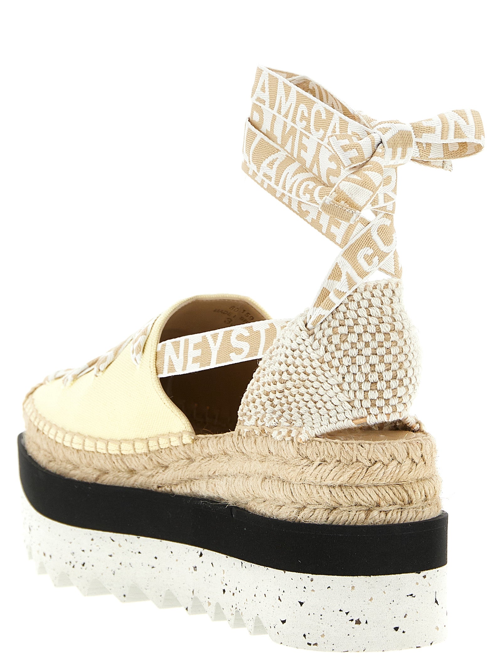 Stella McCartney Bicolor Polyethylene Wedge Women's Sandals
