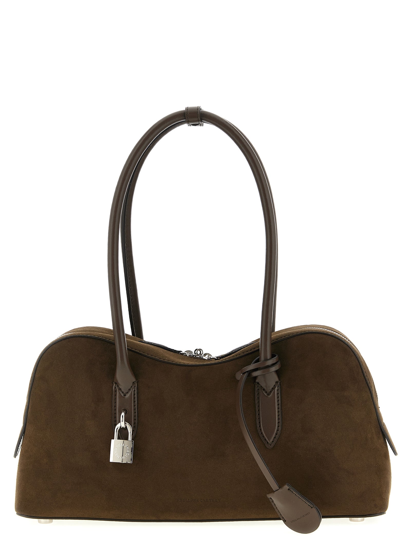 Stella McCartney Brown Hemp Shoulder Women's Bag