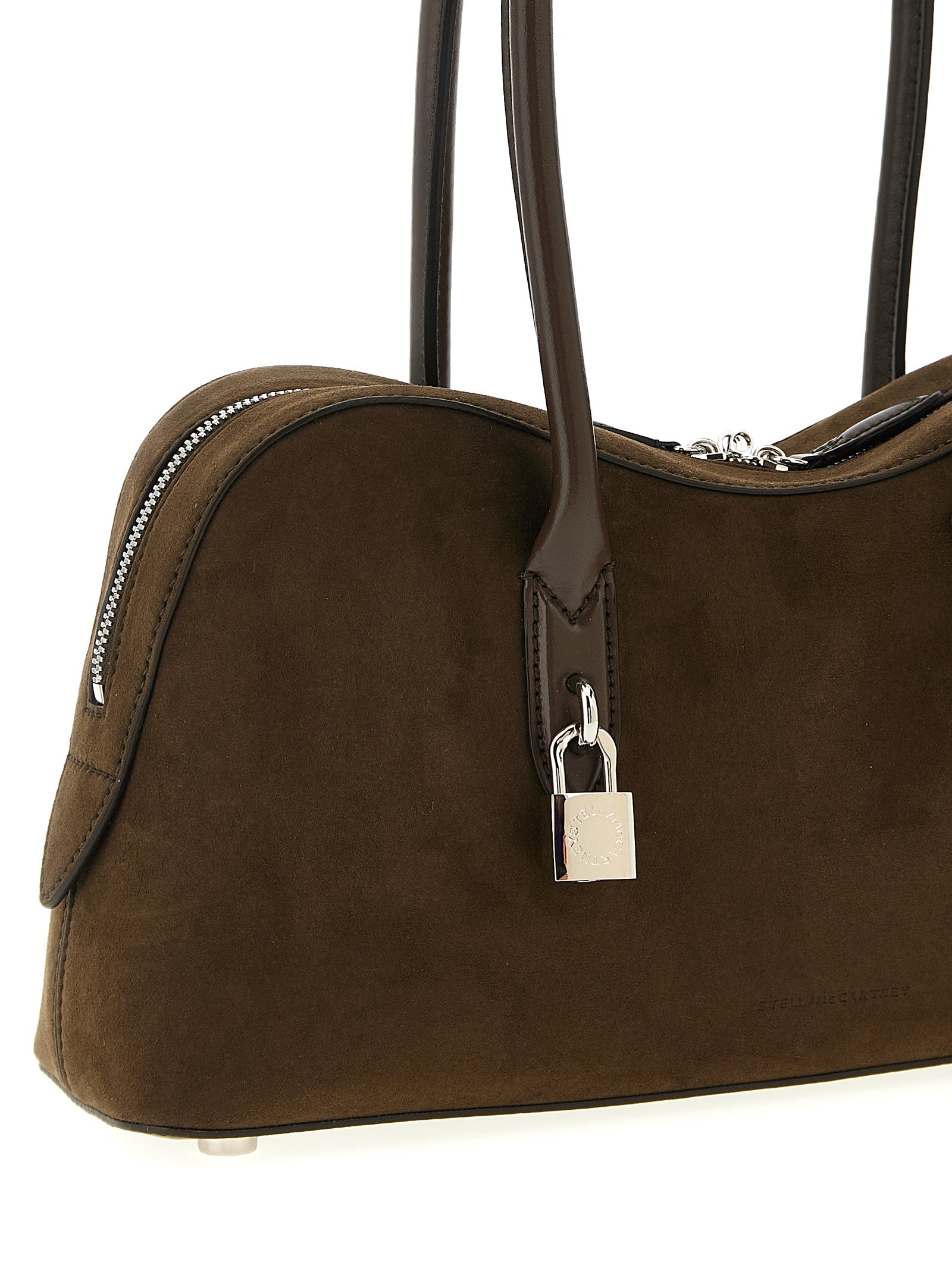 Stella McCartney Brown Hemp Shoulder Women's Bag