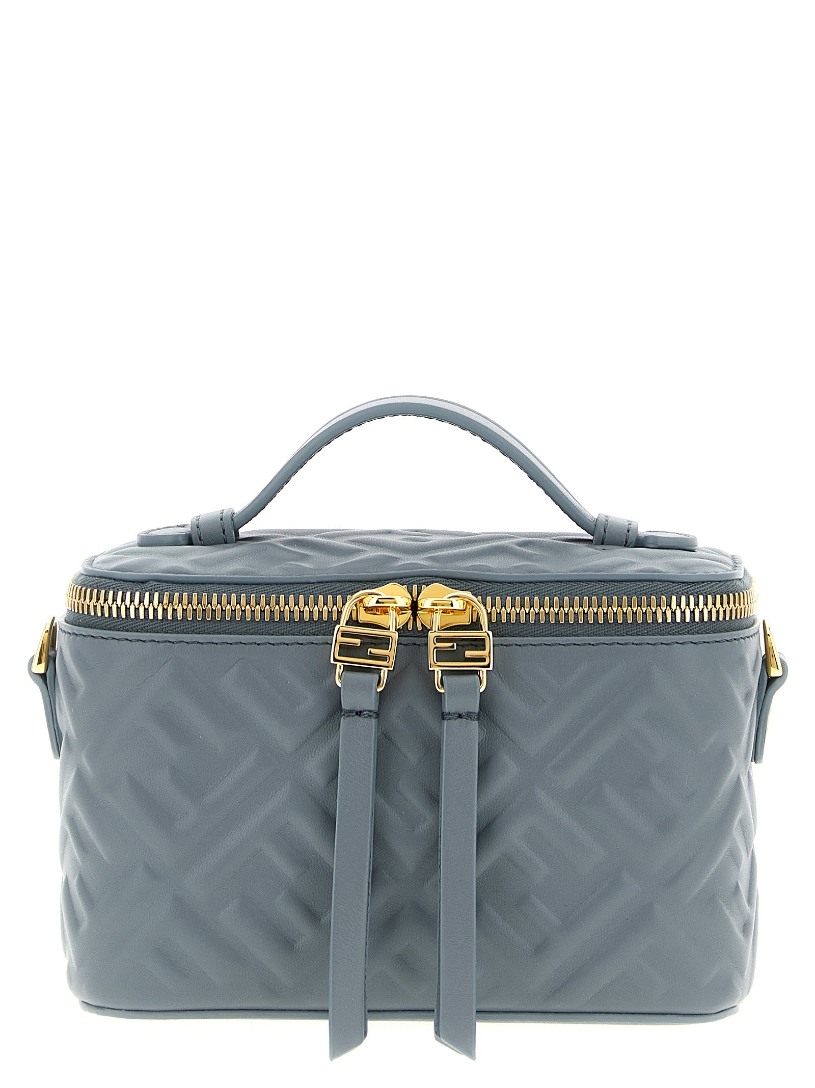 Fendi Blue Lamb Leather Women's Handbag