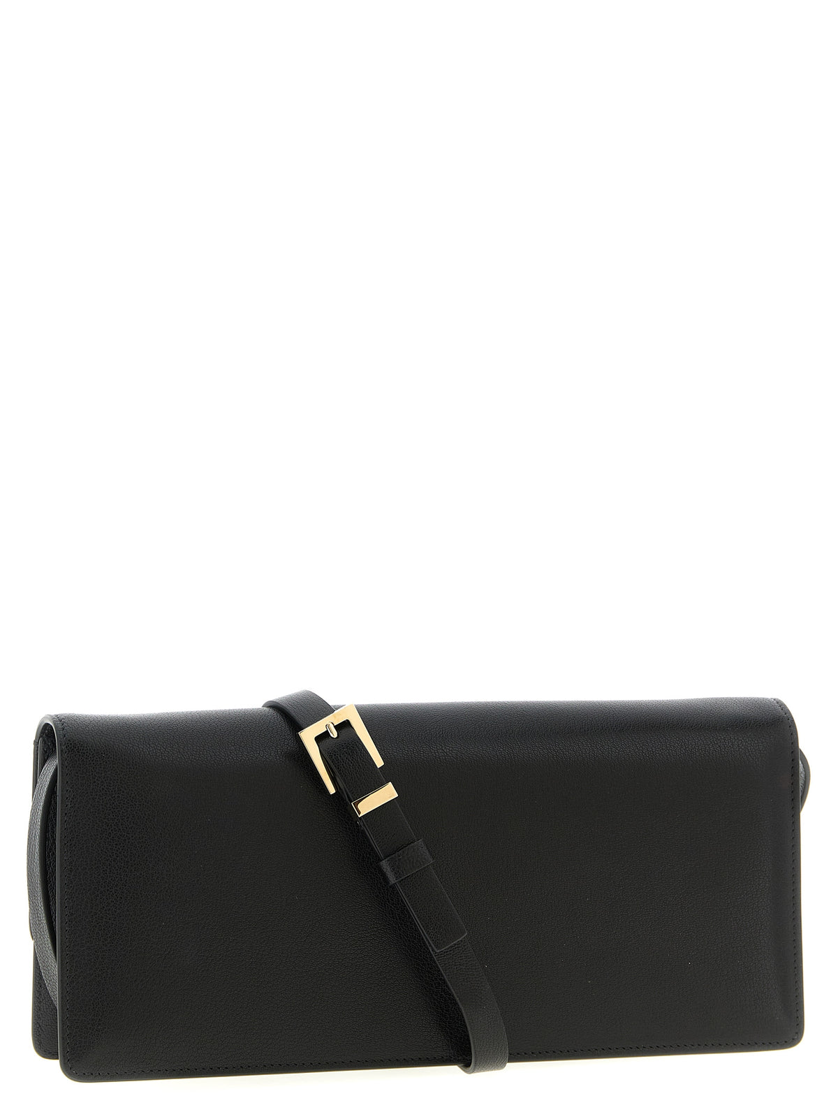 Tom Ford Black Goatskin Shoulder Women's Bag
