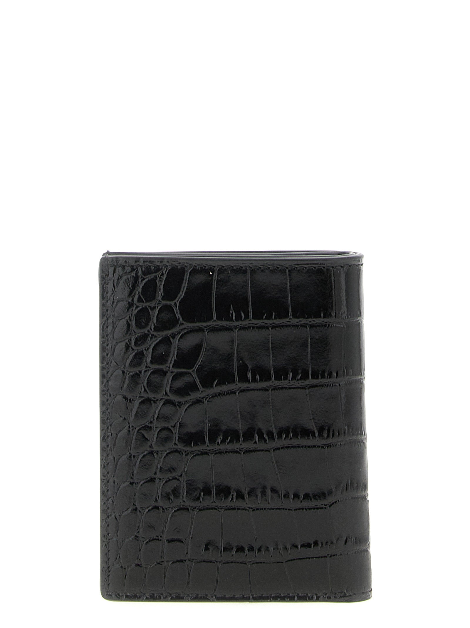 Tom Ford Black Calfskin Men's Cardholder