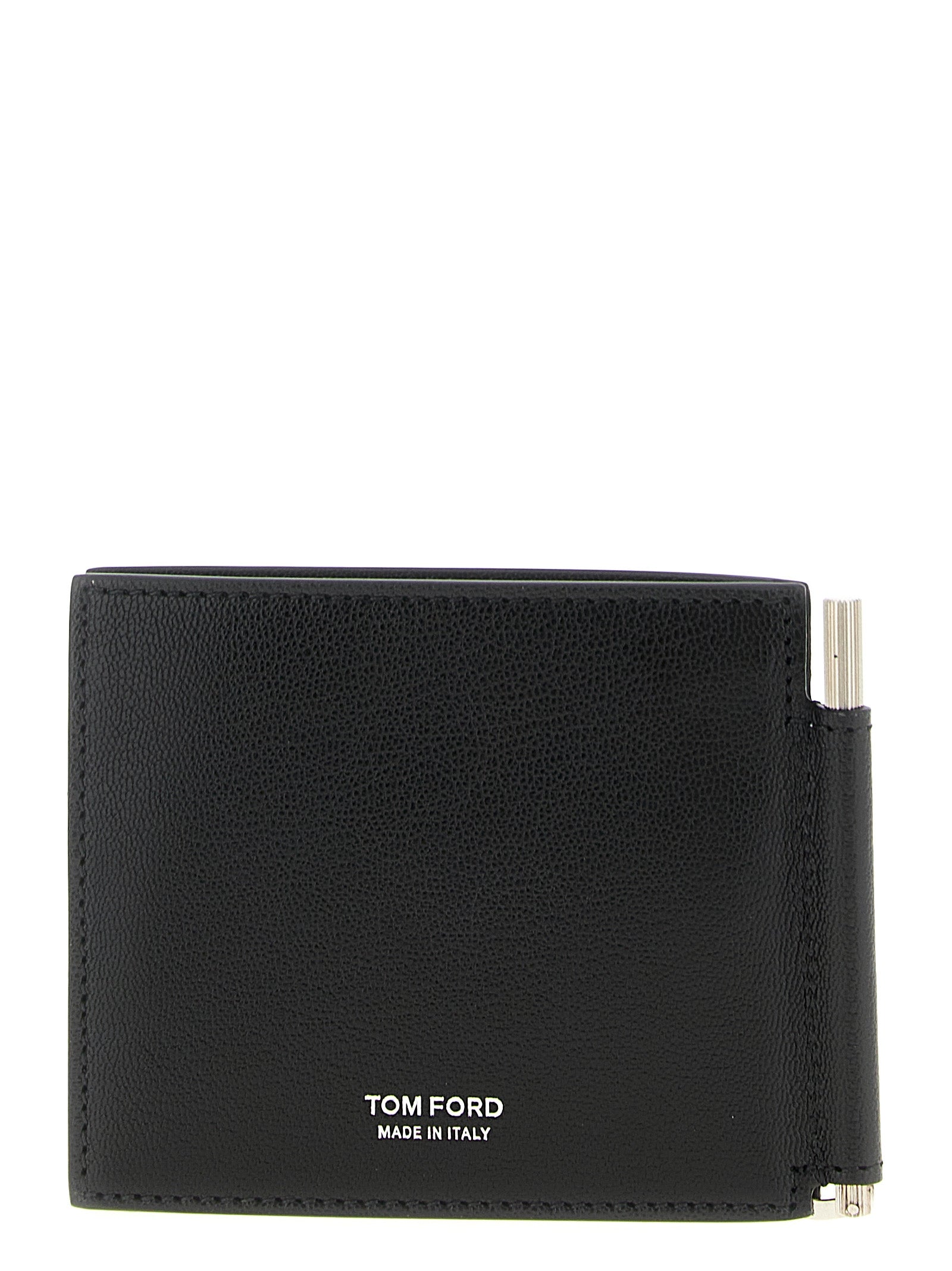 Tom Ford Black Goatskin Money Men's Clip