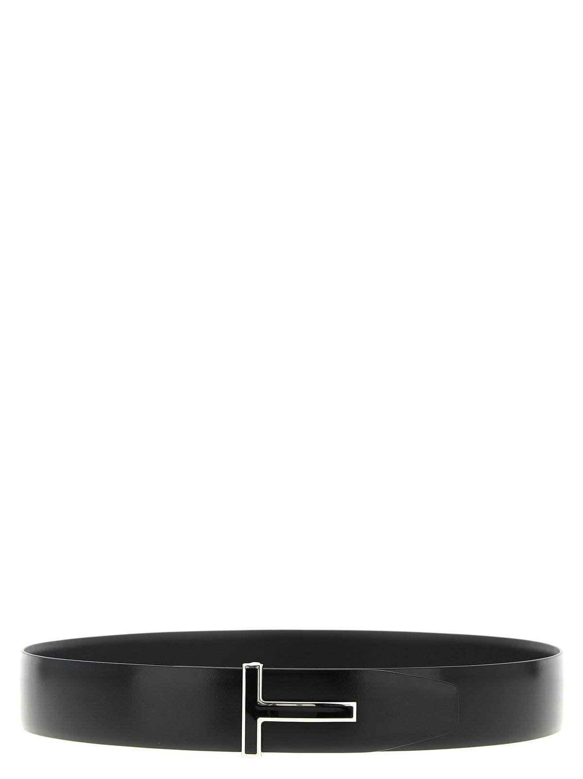 Tom Ford Black Calfskin Regular Men's Belt