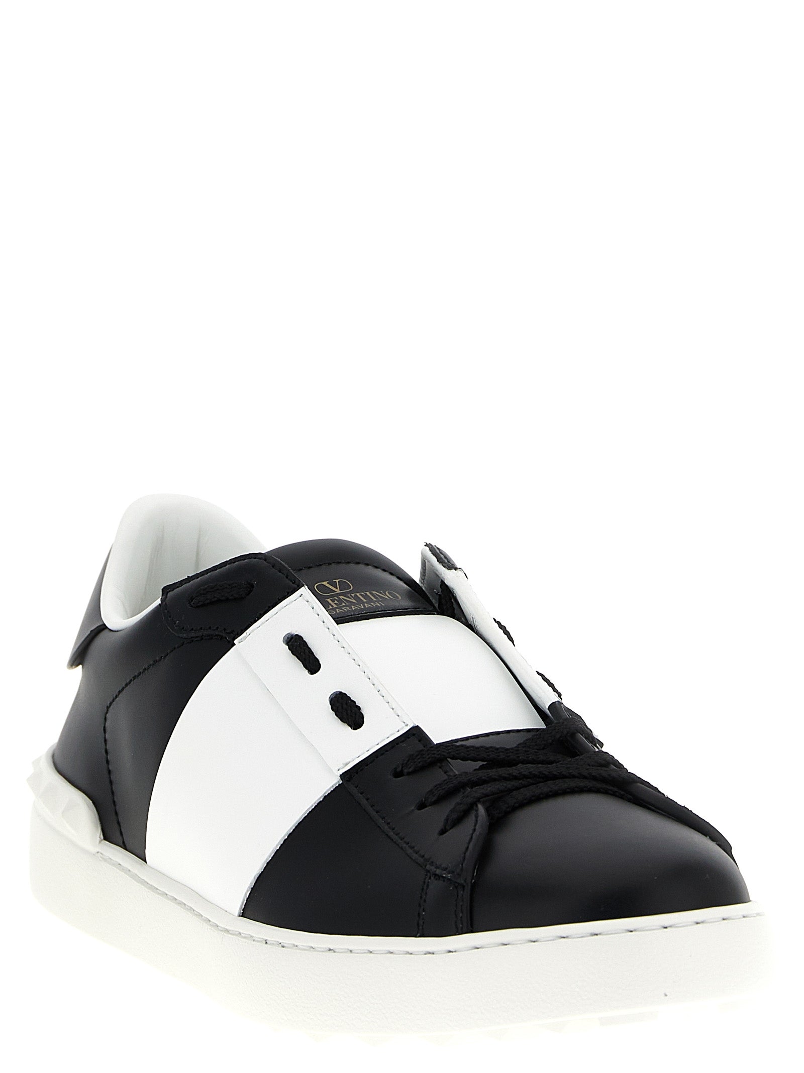 Valentino Garavani Bicolor Calfskin Men's Sneakers