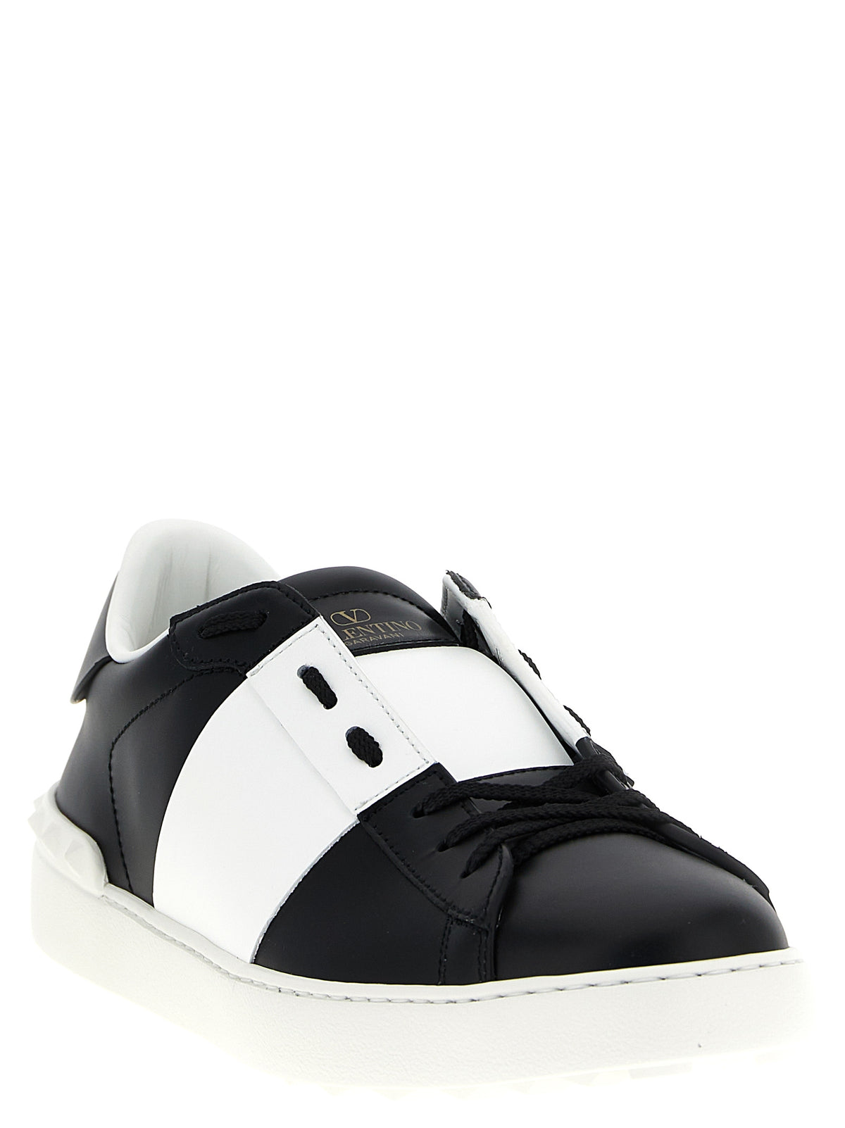 Valentino Garavani Bicolor Calfskin Men's Sneakers