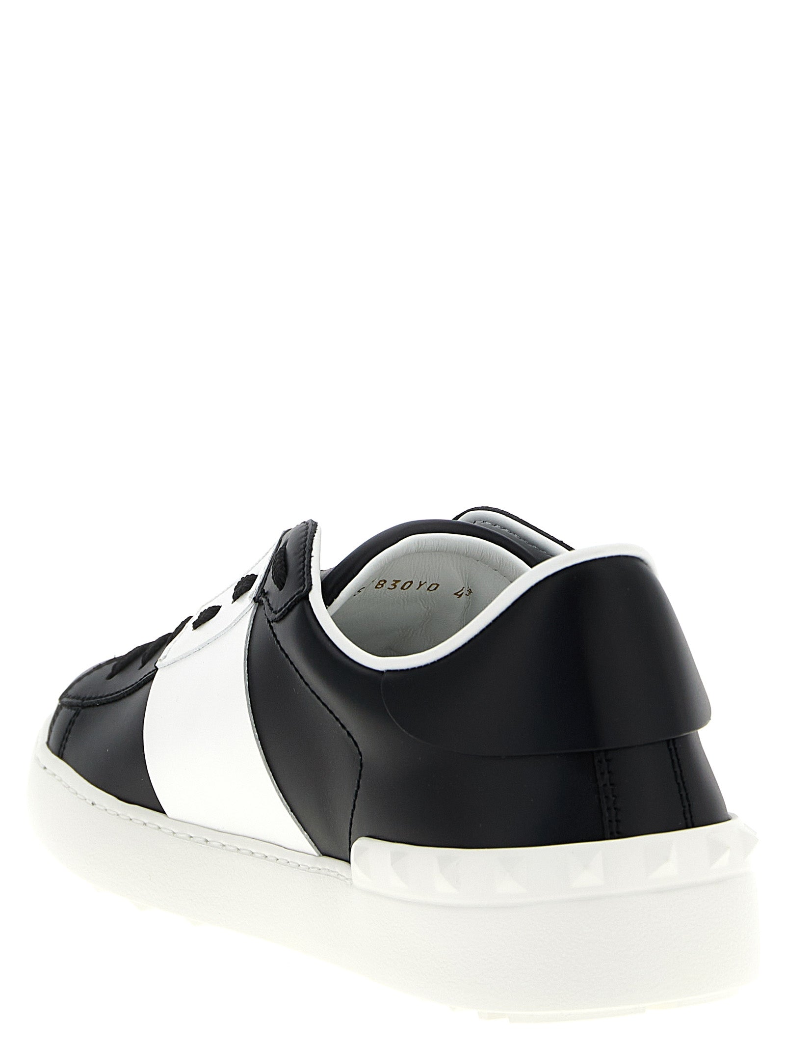 Valentino Garavani Bicolor Calfskin Men's Sneakers