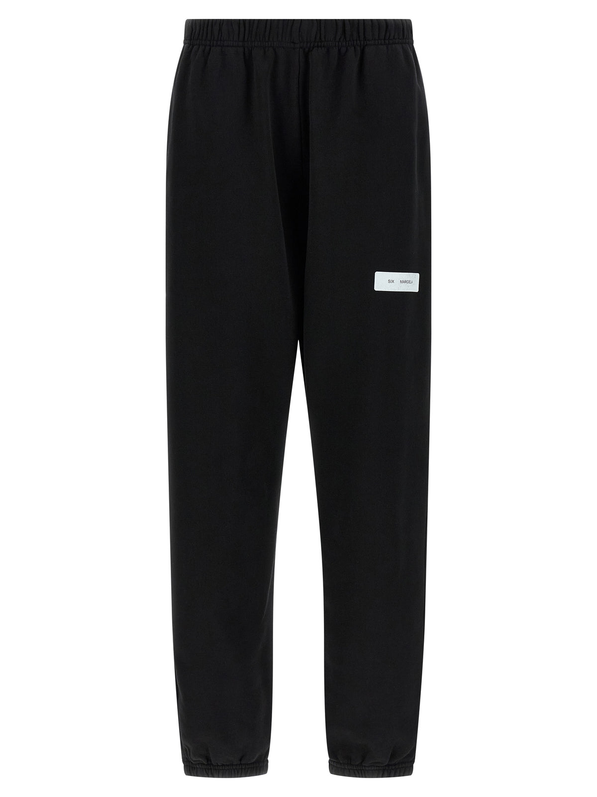 MM6 Maison Margiela Black Cotton Joggers (Workout Women's Pants)