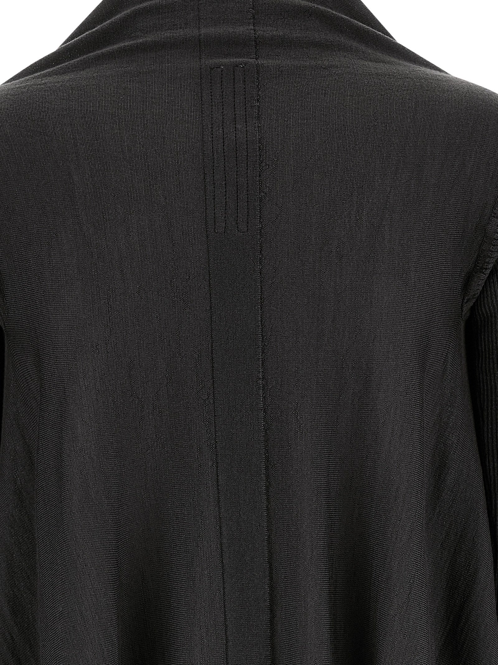 Rick Owens Black Wool Women's Cardigan